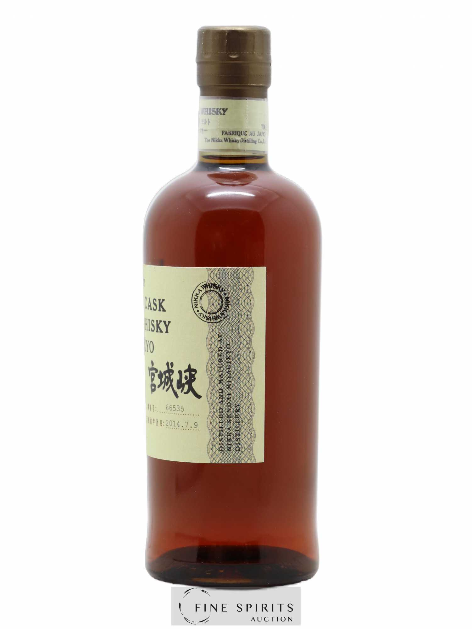 Miyagikyo 1996 Of. Cask n°66535 - bottled 2014 Nikka Single Cask - Lot de 1 bouteille - 1