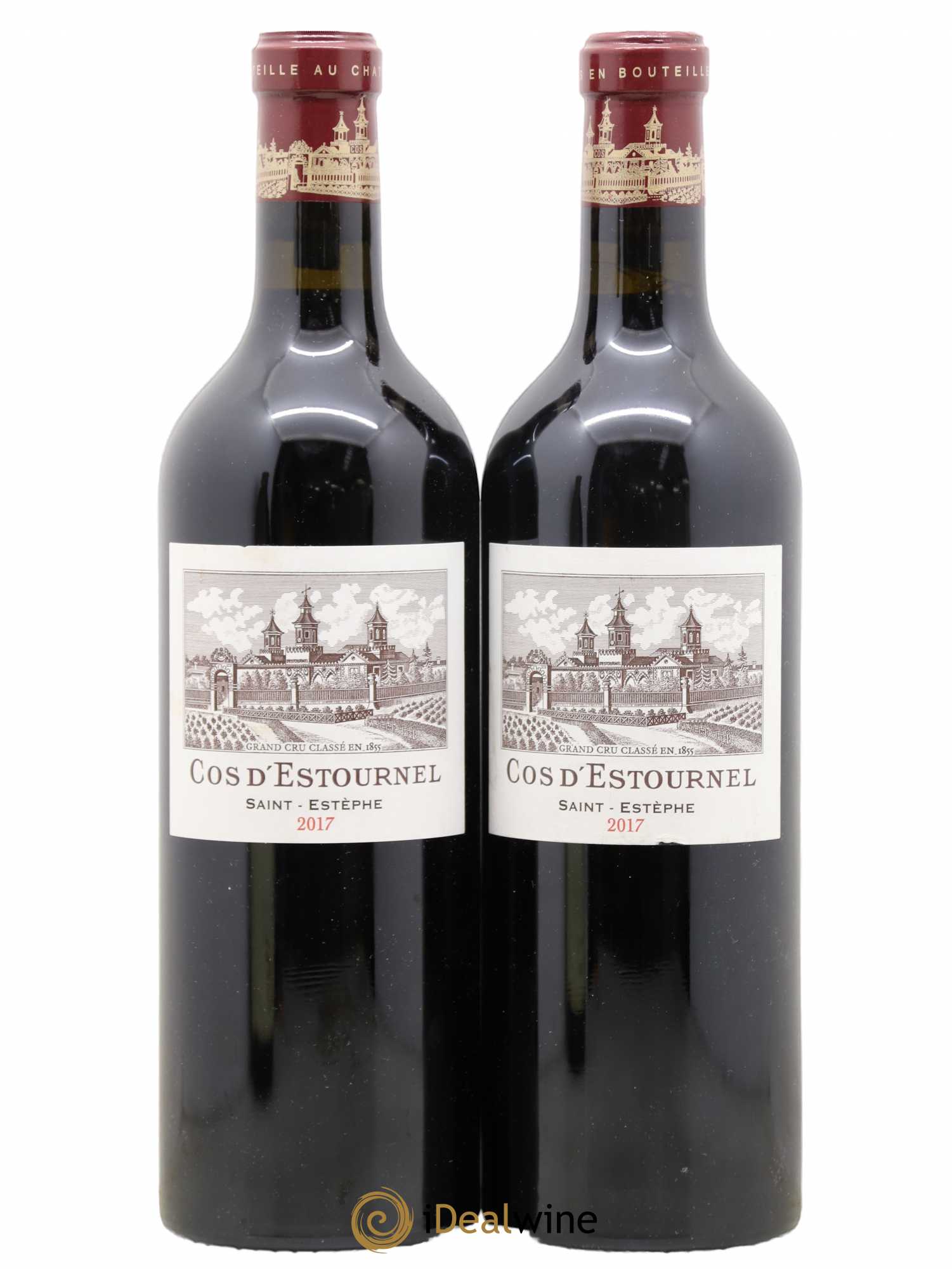 Cos d'Estournel 2ème Grand Cru Classé 2017 - Lot de 2 bouteilles - 0