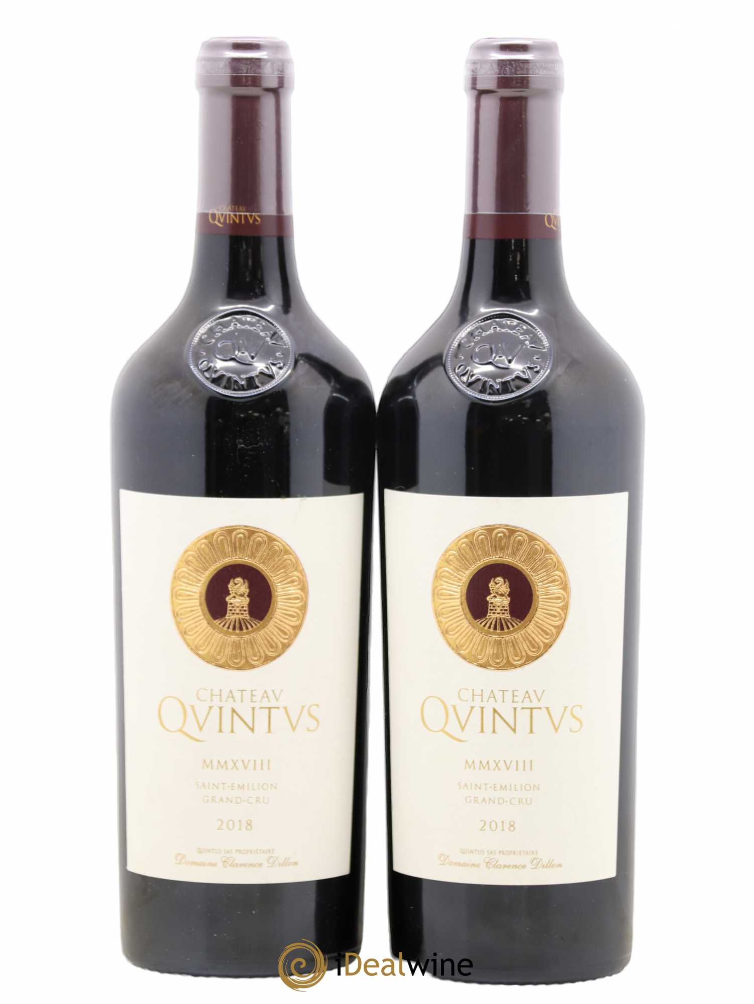 Château Quintus Grand Cru 2018 - Lot de 2 bouteilles - 0