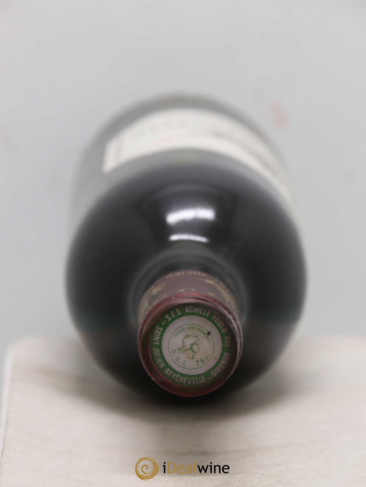Château Beychevelle 4ème Grand Cru Classé 1982 - Lot de 3 bouteilles - 1