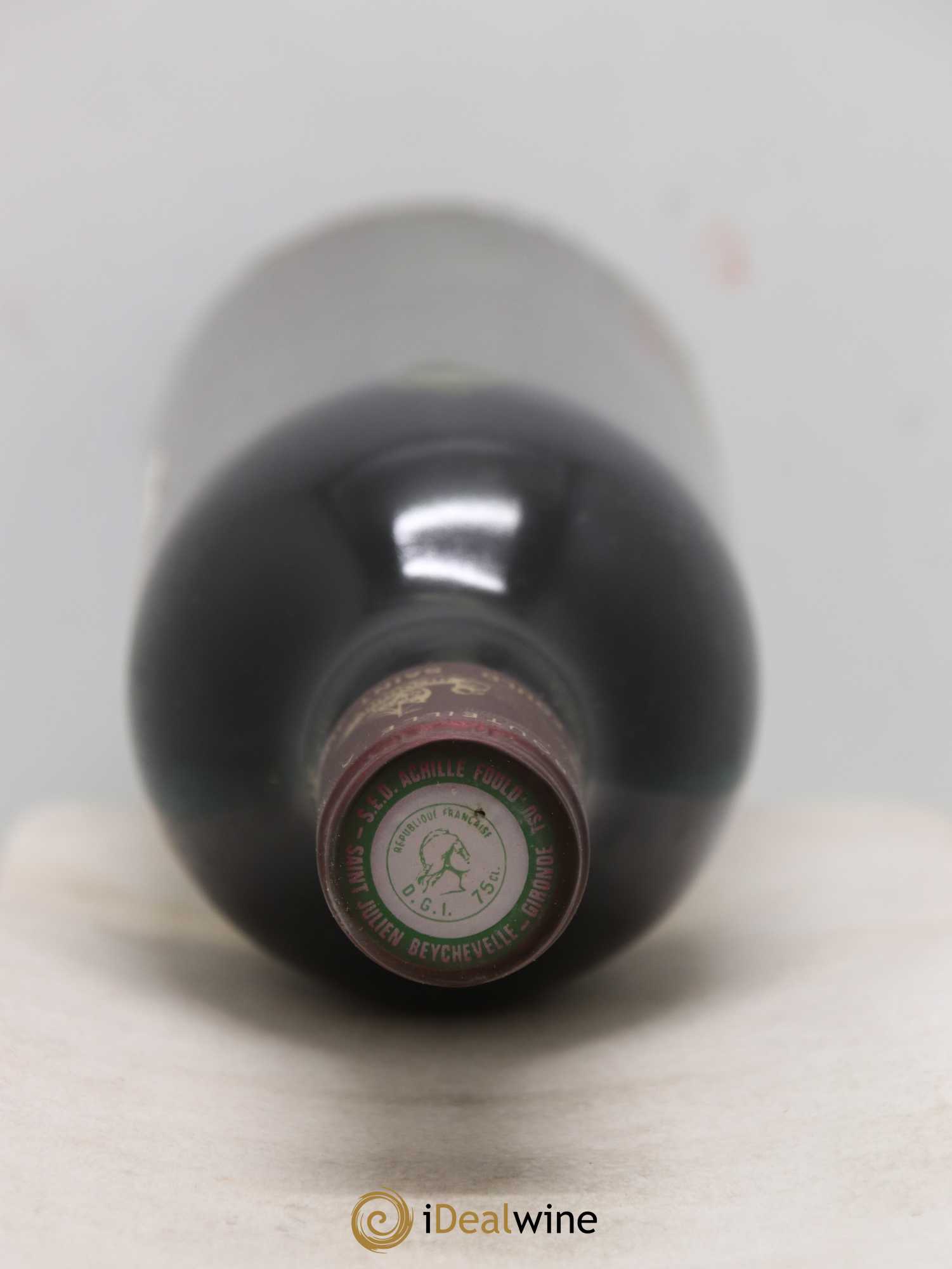 Château Beychevelle 4ème Grand Cru Classé 1982 - Lot de 2 bouteilles - 1
