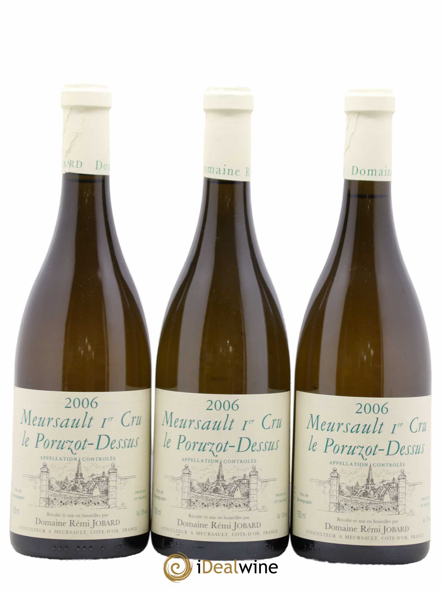Meursault 1er Cru Le Poruzot-Dessus Rémi Jobard (Domaine) 2006 - Lot de 3 bouteilles - 0