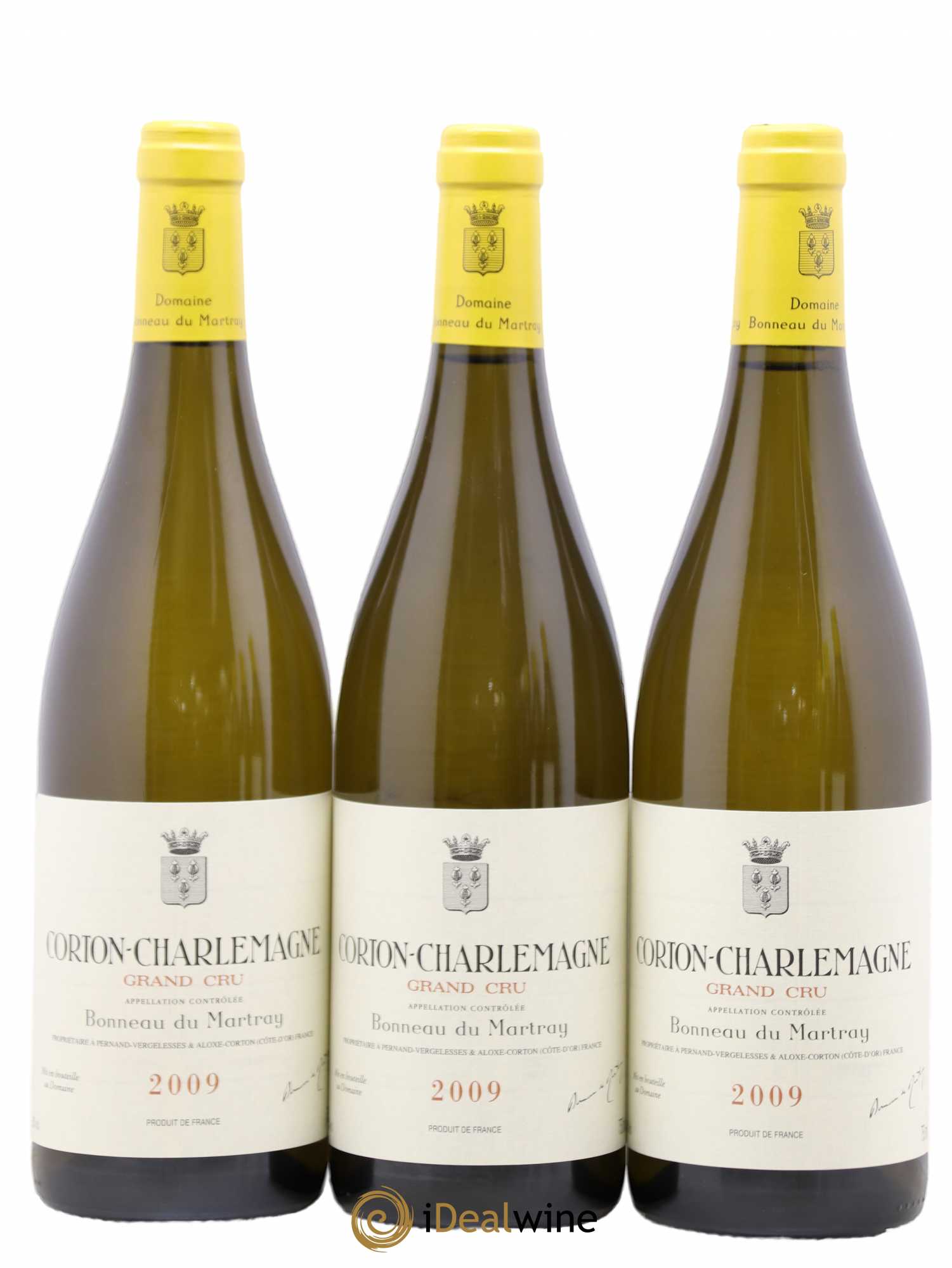 Corton-Charlemagne Grand Cru Bonneau du Martray (Domaine) 2009 - Lot de 6 bouteilles - 1