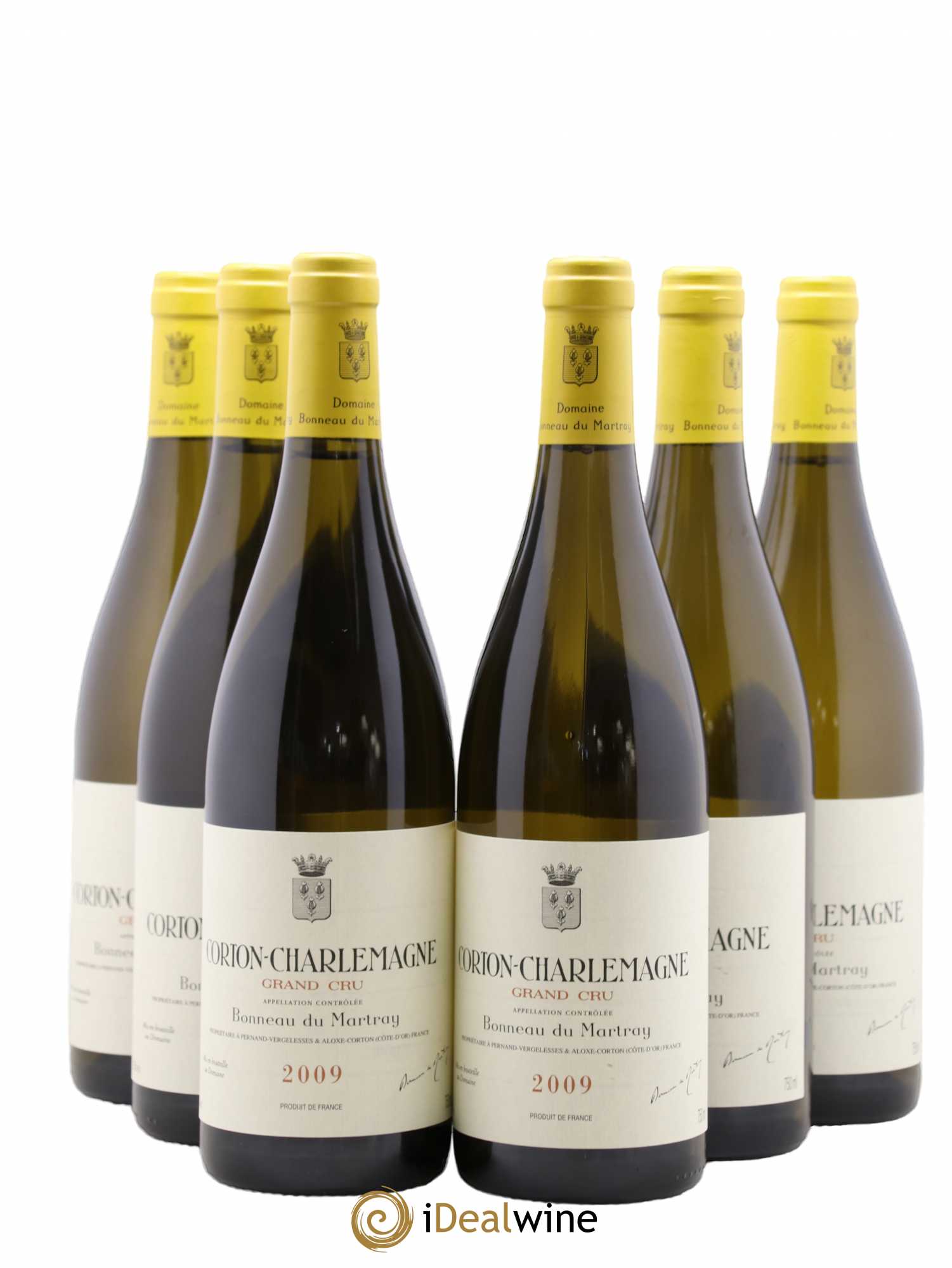 Corton-Charlemagne Grand Cru Bonneau du Martray (Domaine) 2009 - Lot de 6 bouteilles - 0