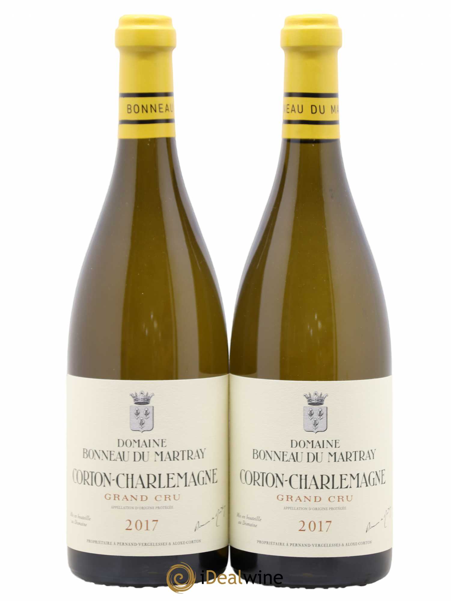 Corton-Charlemagne Grand Cru Bonneau du Martray (Domaine) 2017 - Lot de 2 bouteilles - 0
