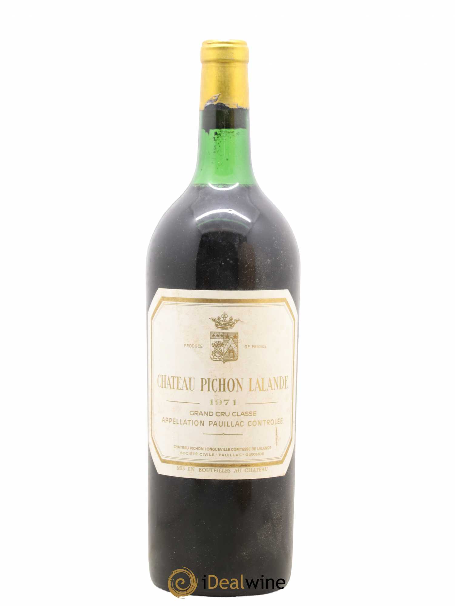 Château Pichon Longueville Comtesse de Lalande 2ème Grand Cru Classé 1971 - Lot de 1 magnum - 1