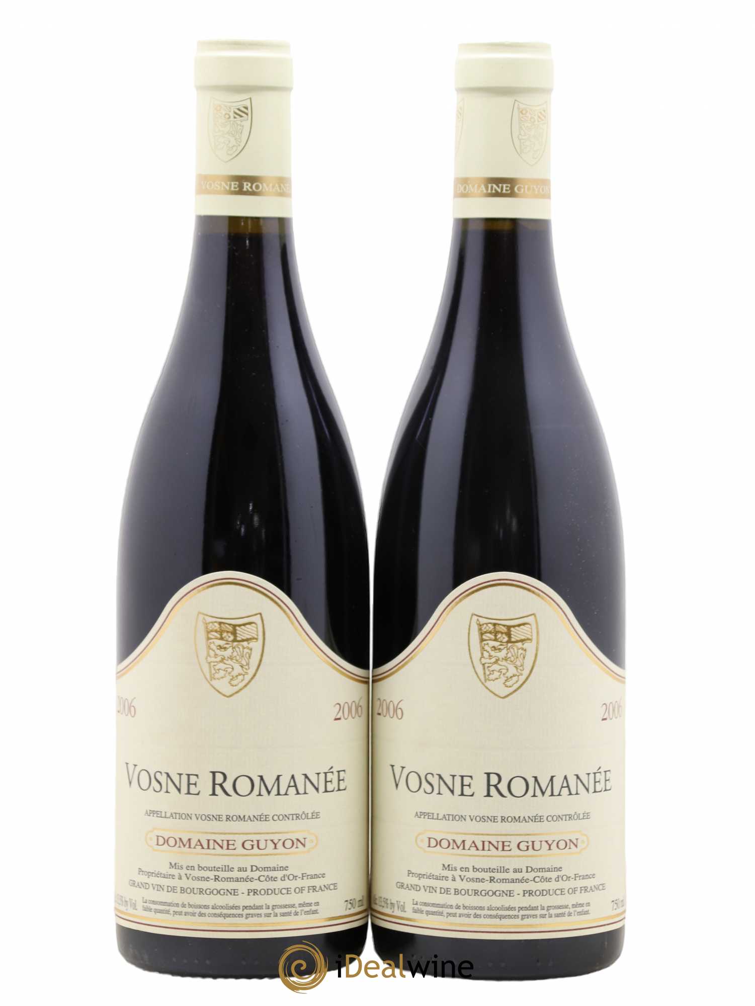 Vosne-Romanée Michel et Jean-Pierre Guyon 2006 - Posten von 2 Flaschen - 0