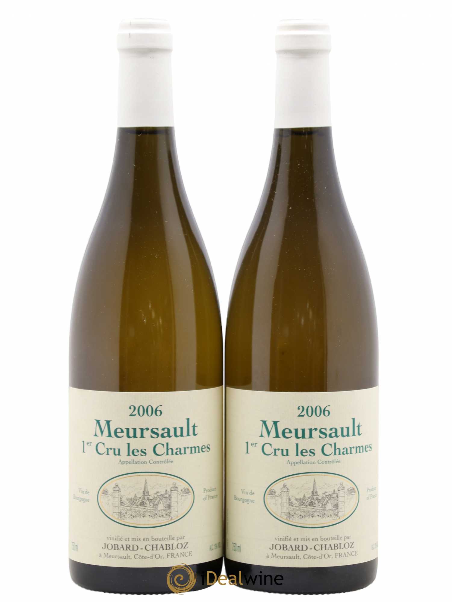 Meursault 1er Cru Charmes Jobard Chabloz 2006 - Posten von 2 Flaschen - 0