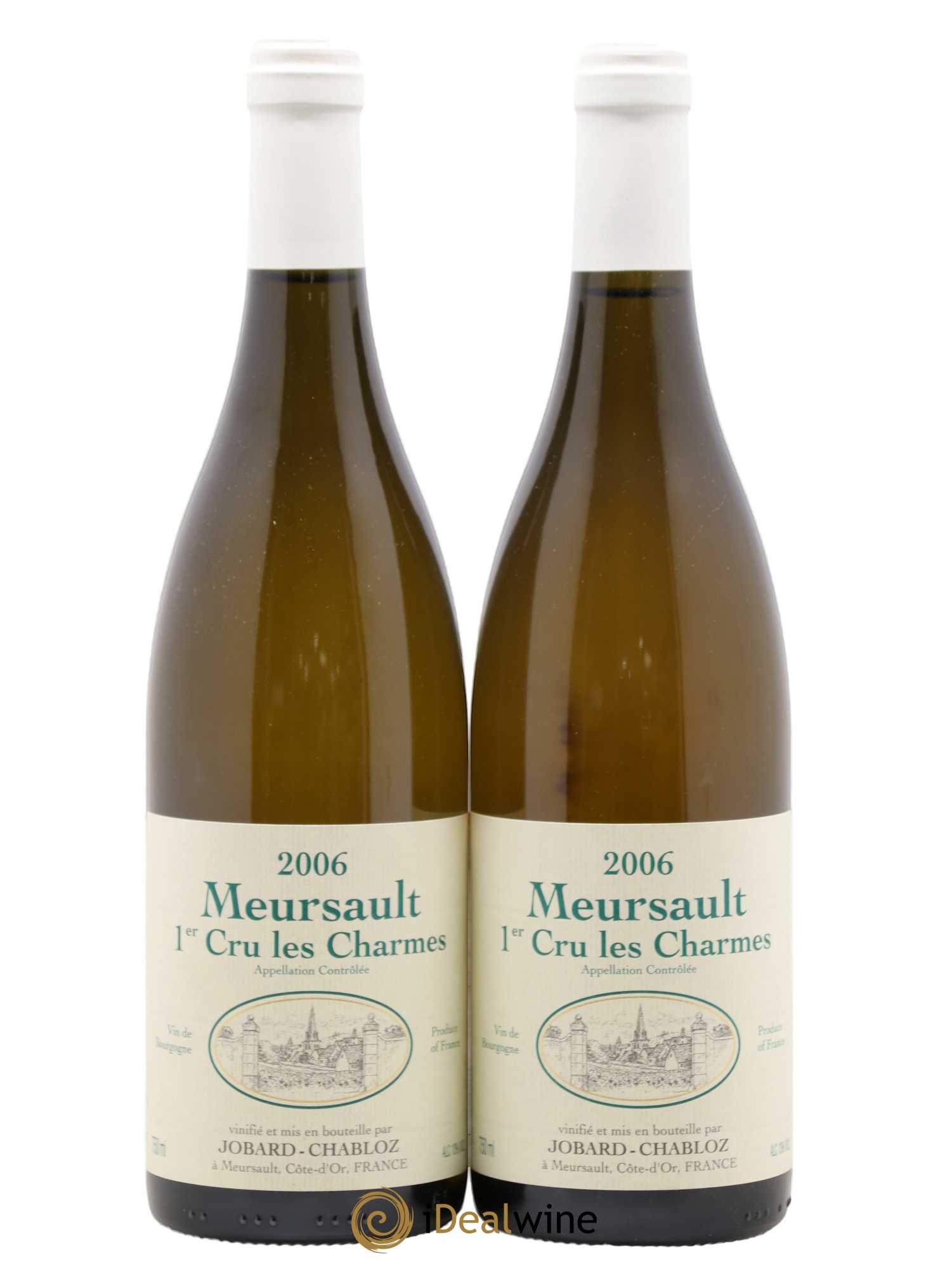 Meursault 1er Cru Charmes Jobard Chabloz 2006 - Posten von 2 Flaschen - 0