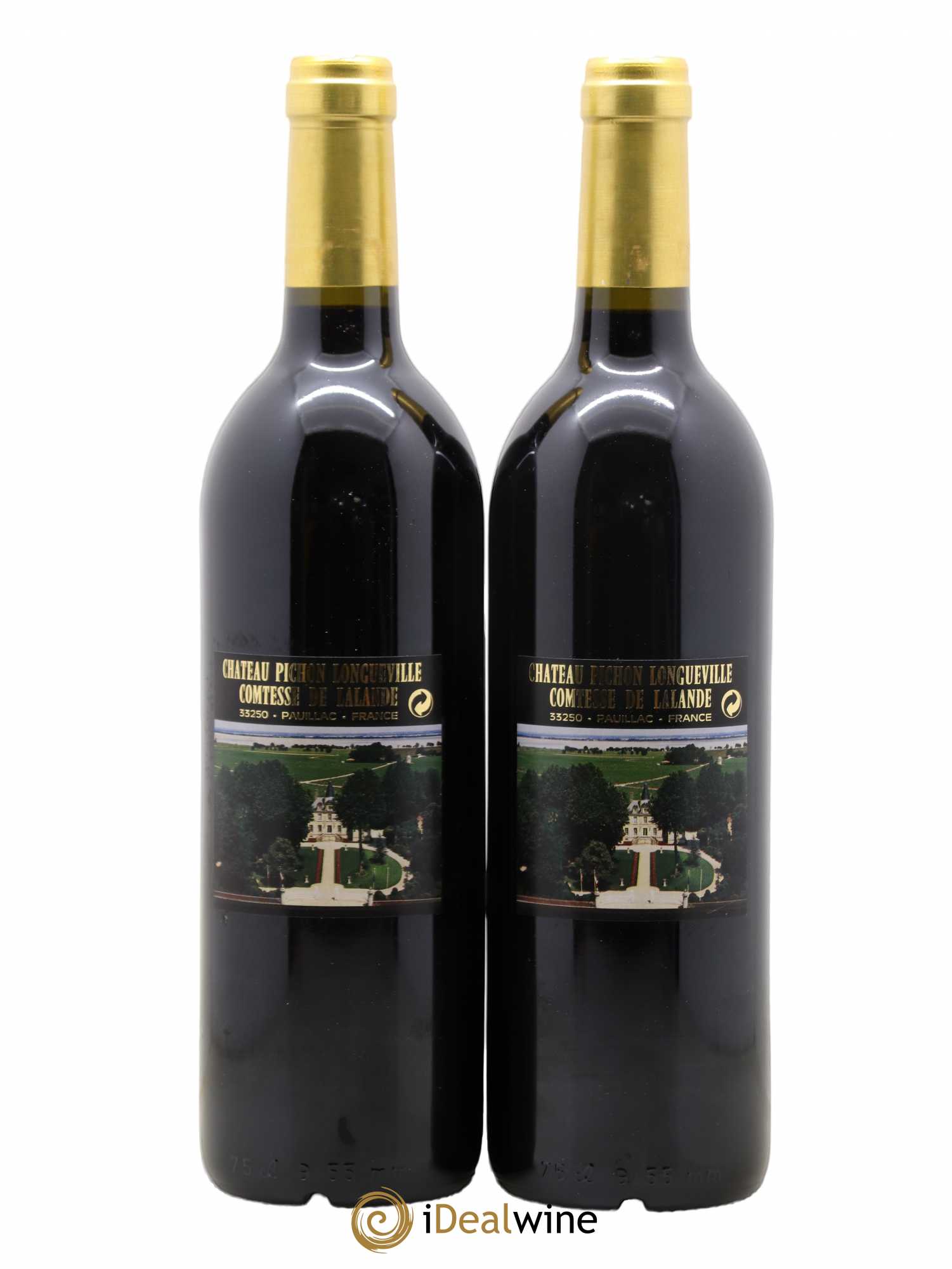 Château Pichon Longueville Comtesse de Lalande 2ème Grand Cru Classé 1998 - Lot de 2 bouteilles - 1