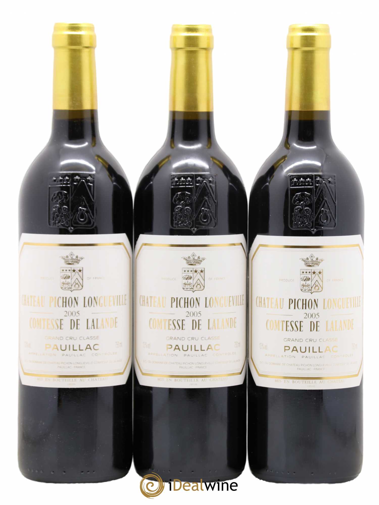 Château Pichon Longueville Comtesse de Lalande 2ème Grand Cru Classé 2005 - Lot de 12 bouteilles - 1