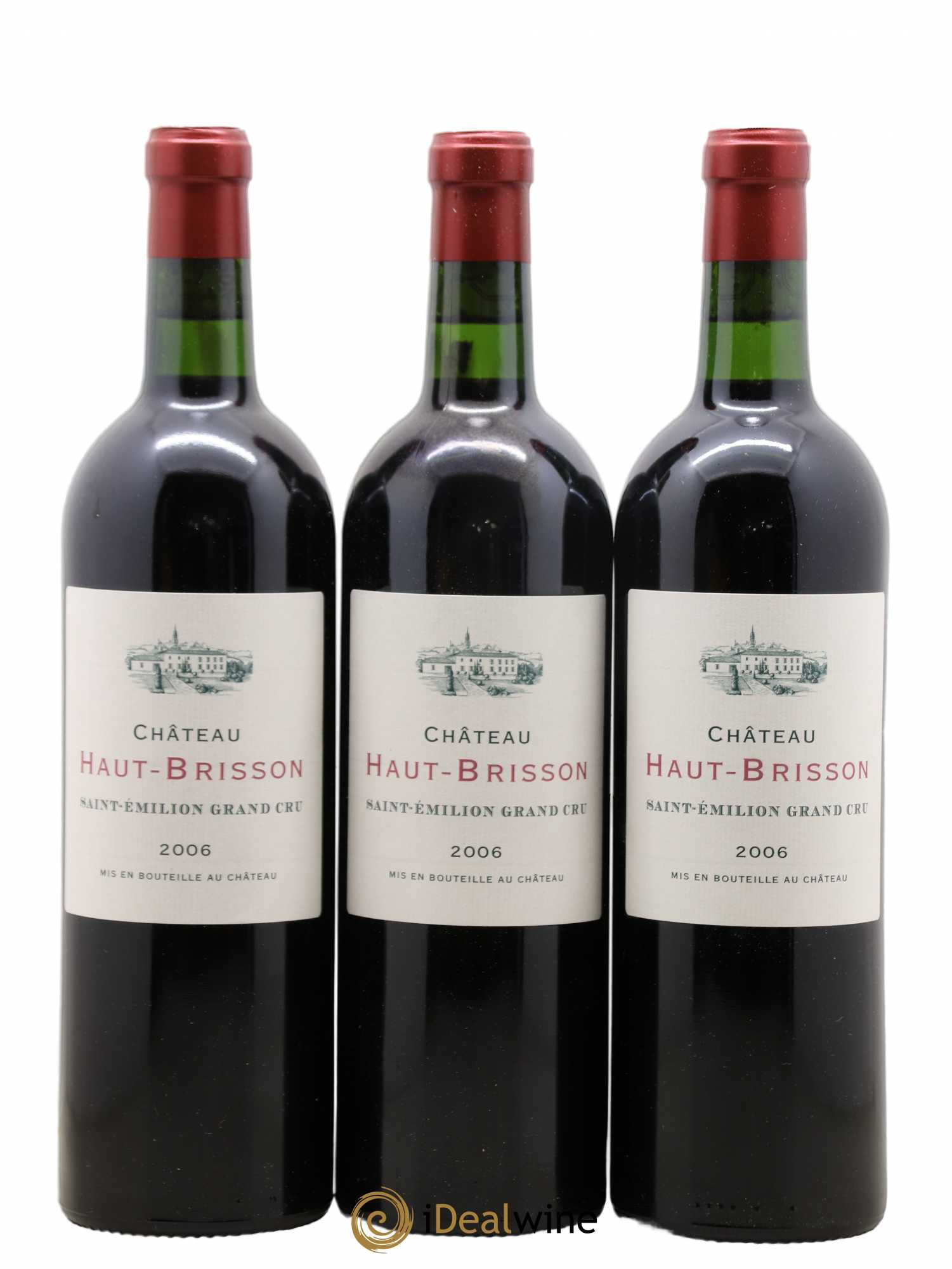 Saint-Émilion Grand Cru Haut Brisson 2006 - Lot de 3 bouteilles - 0