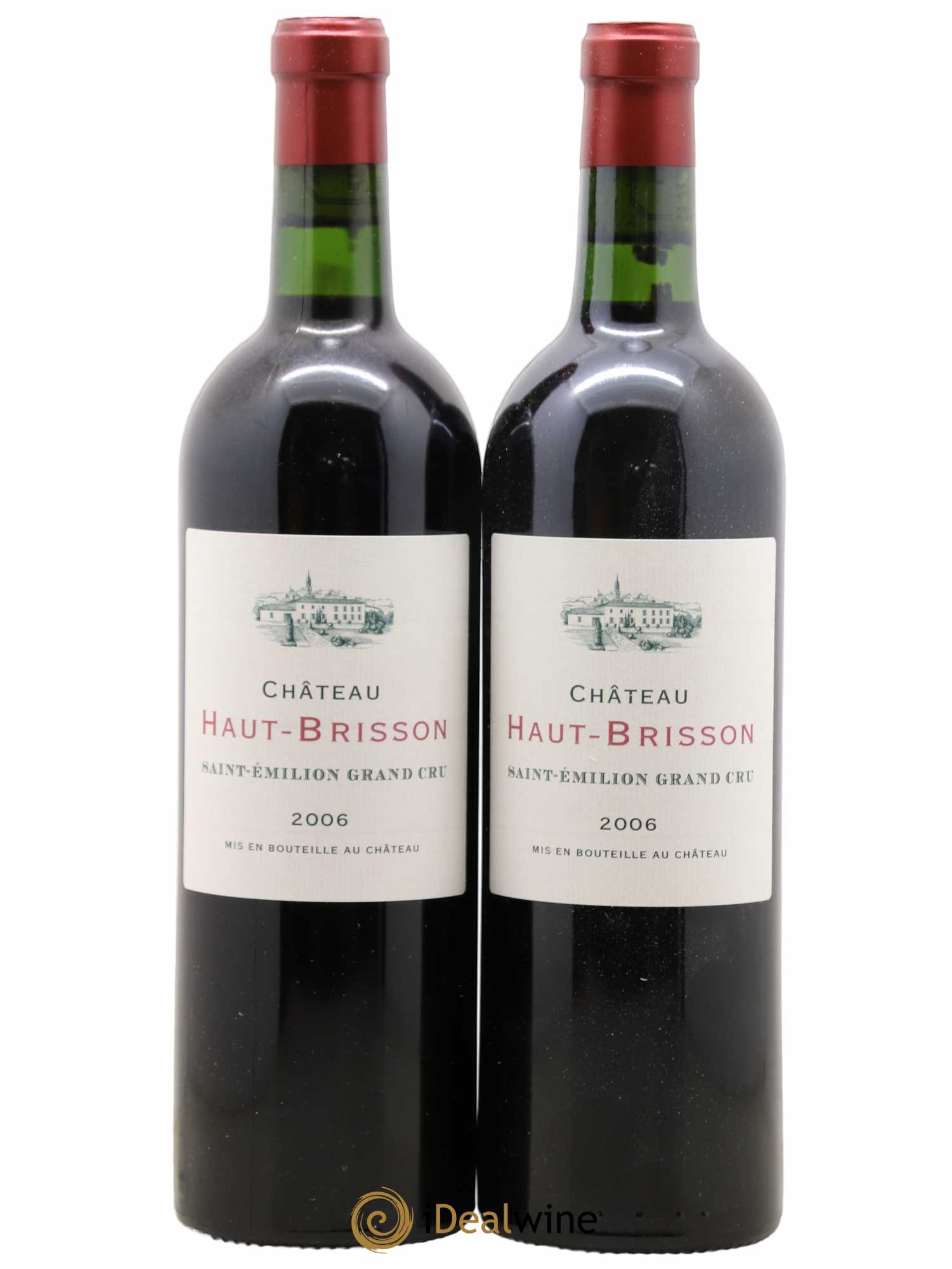 Saint-Émilion Grand Cru Haut Brisson 2006 - Lot de 2 bouteilles - 0