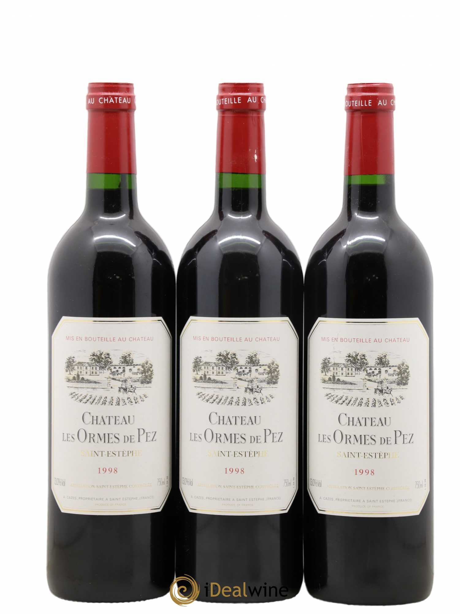 Château les Ormes de Pez 1998 - Lot de 12 bouteilles - 1