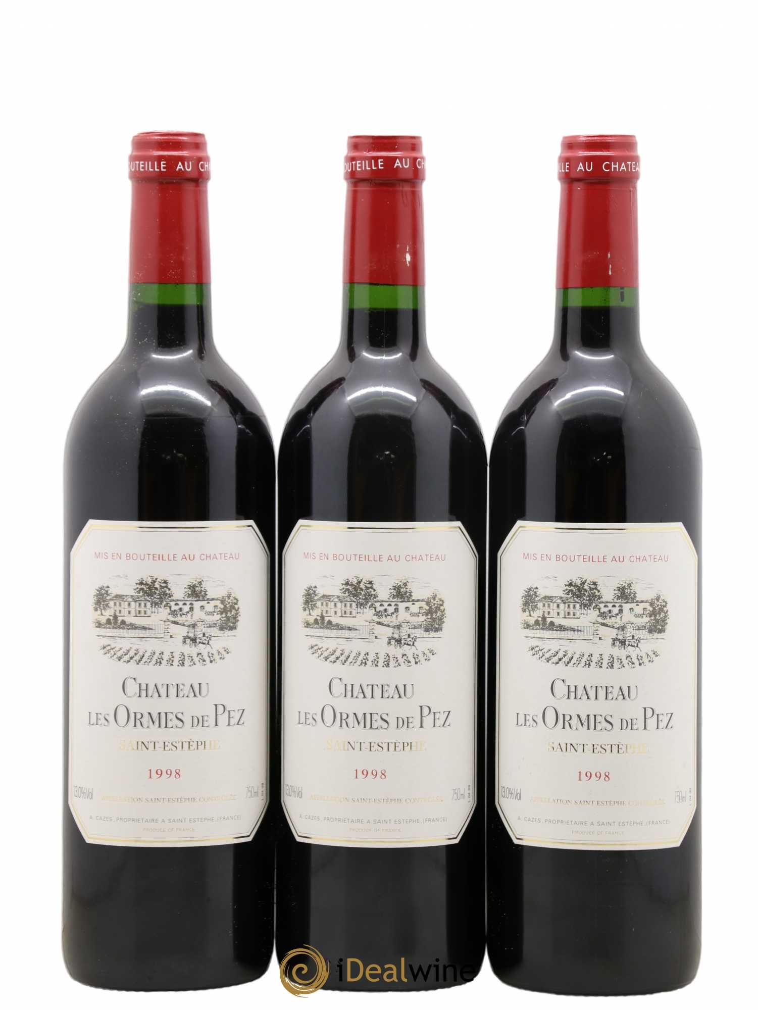Château les Ormes de Pez 1998 - Lot de 12 bouteilles - 2