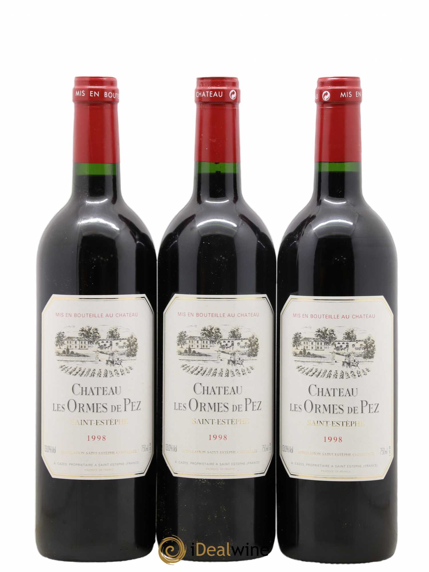 Château les Ormes de Pez 1998 - Lot de 12 bouteilles - 4