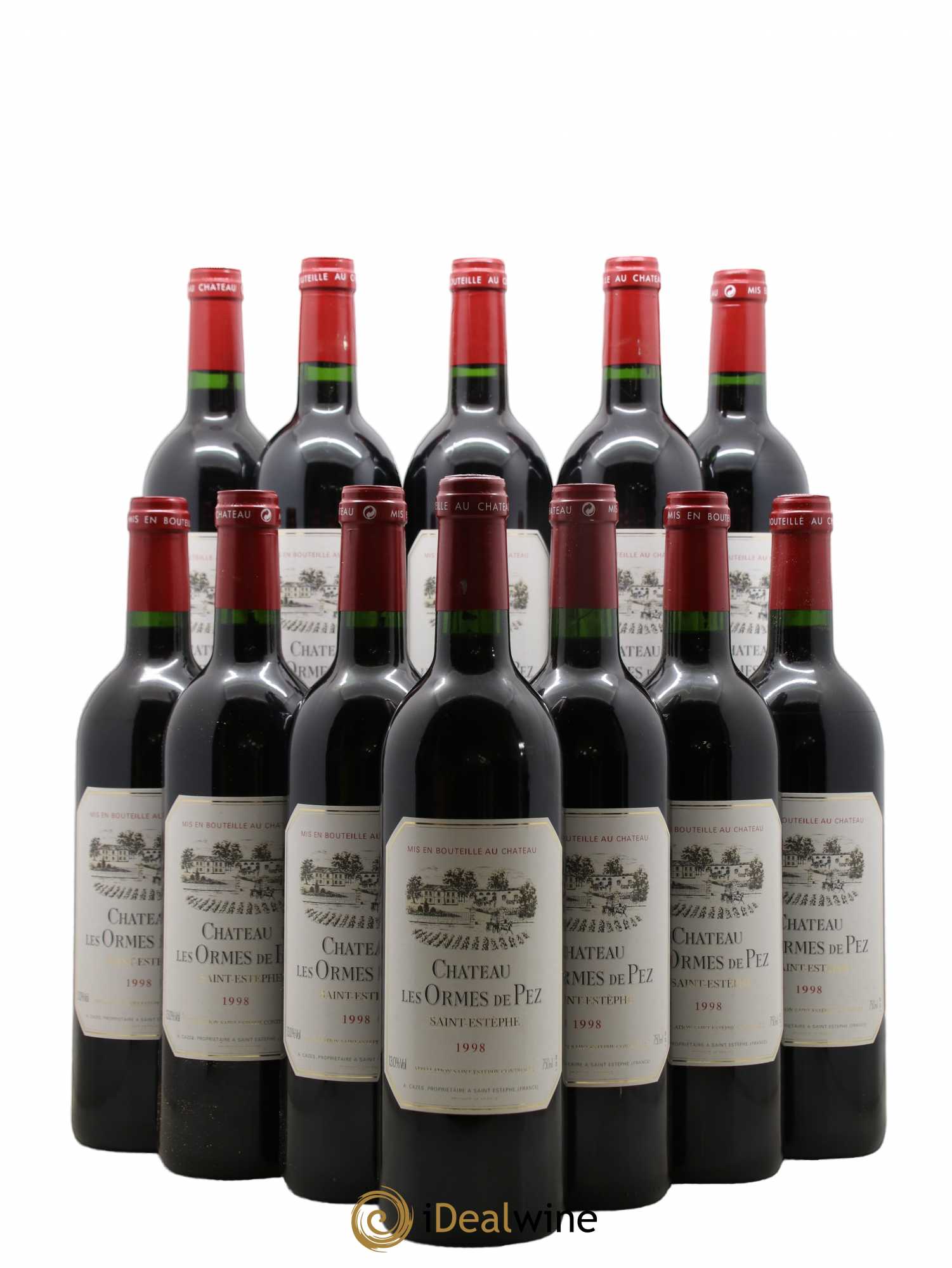 Château les Ormes de Pez 1998 - Lot de 12 bouteilles - 0