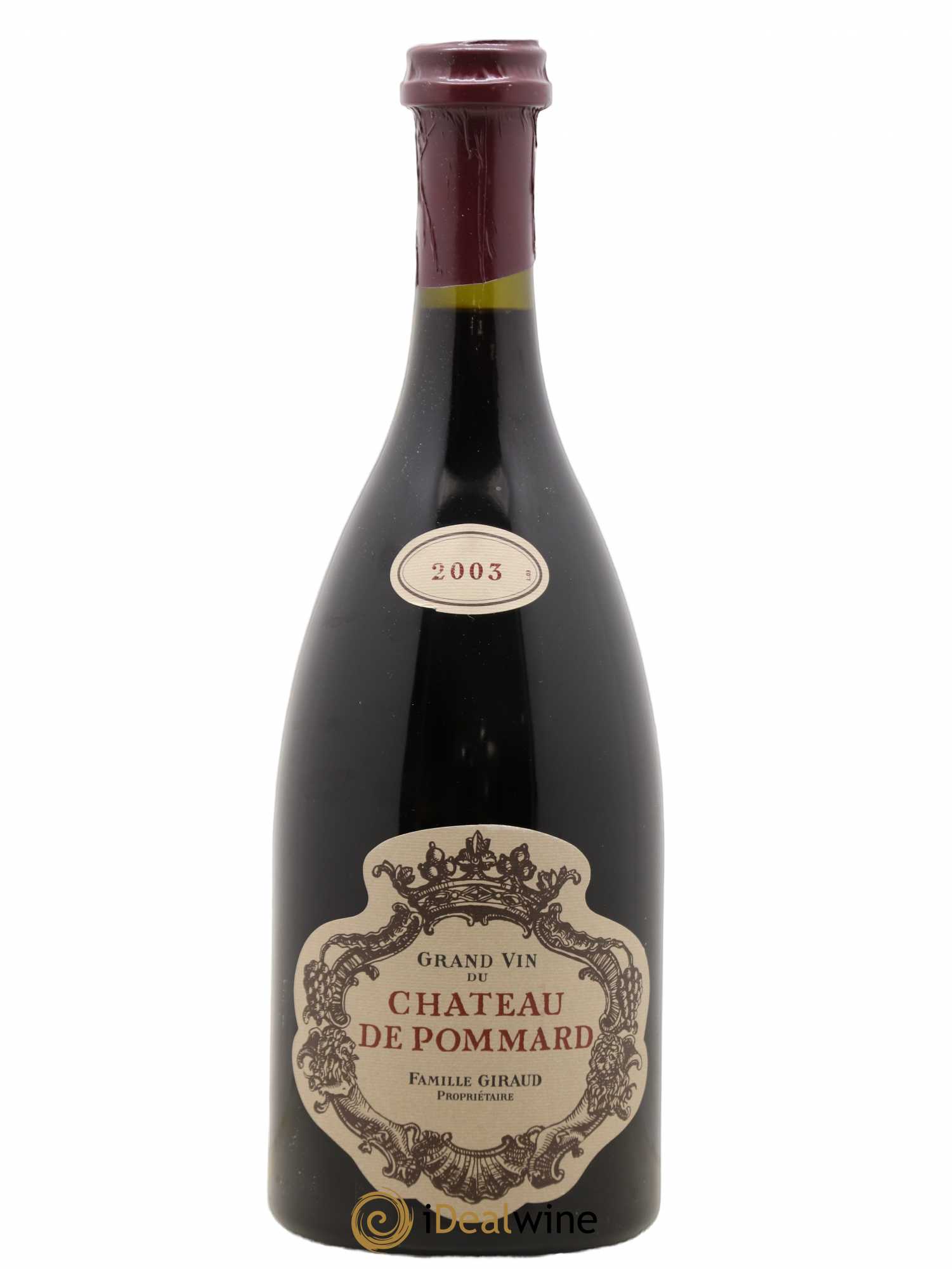 Pommard Château de Pommard 2003 - Lot de 1 bouteille - 0