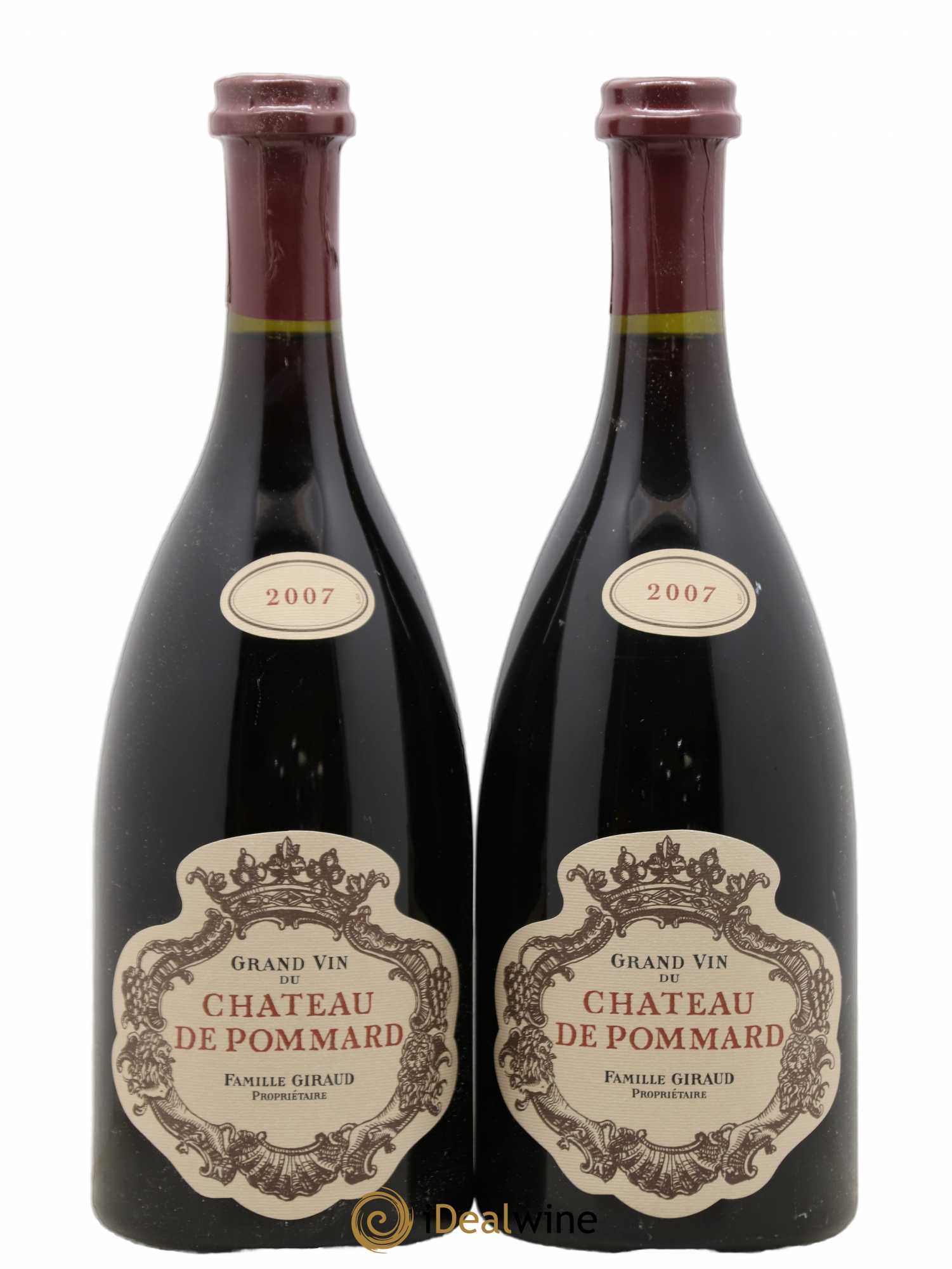 Pommard Château de Pommard 2007 - Lot de 2 bouteilles - 0