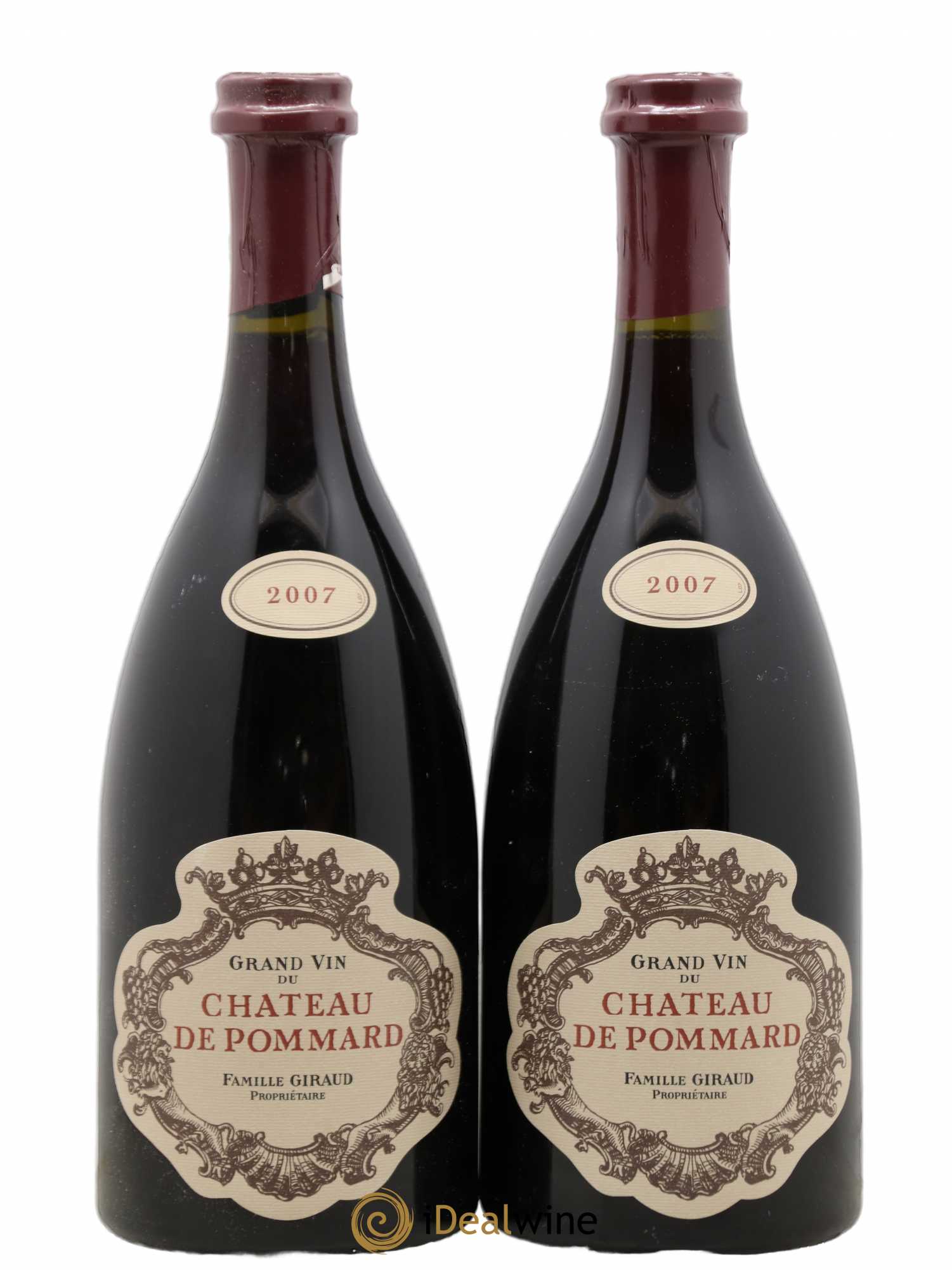 Pommard Château de Pommard 2007 - Lot de 2 bouteilles - 0
