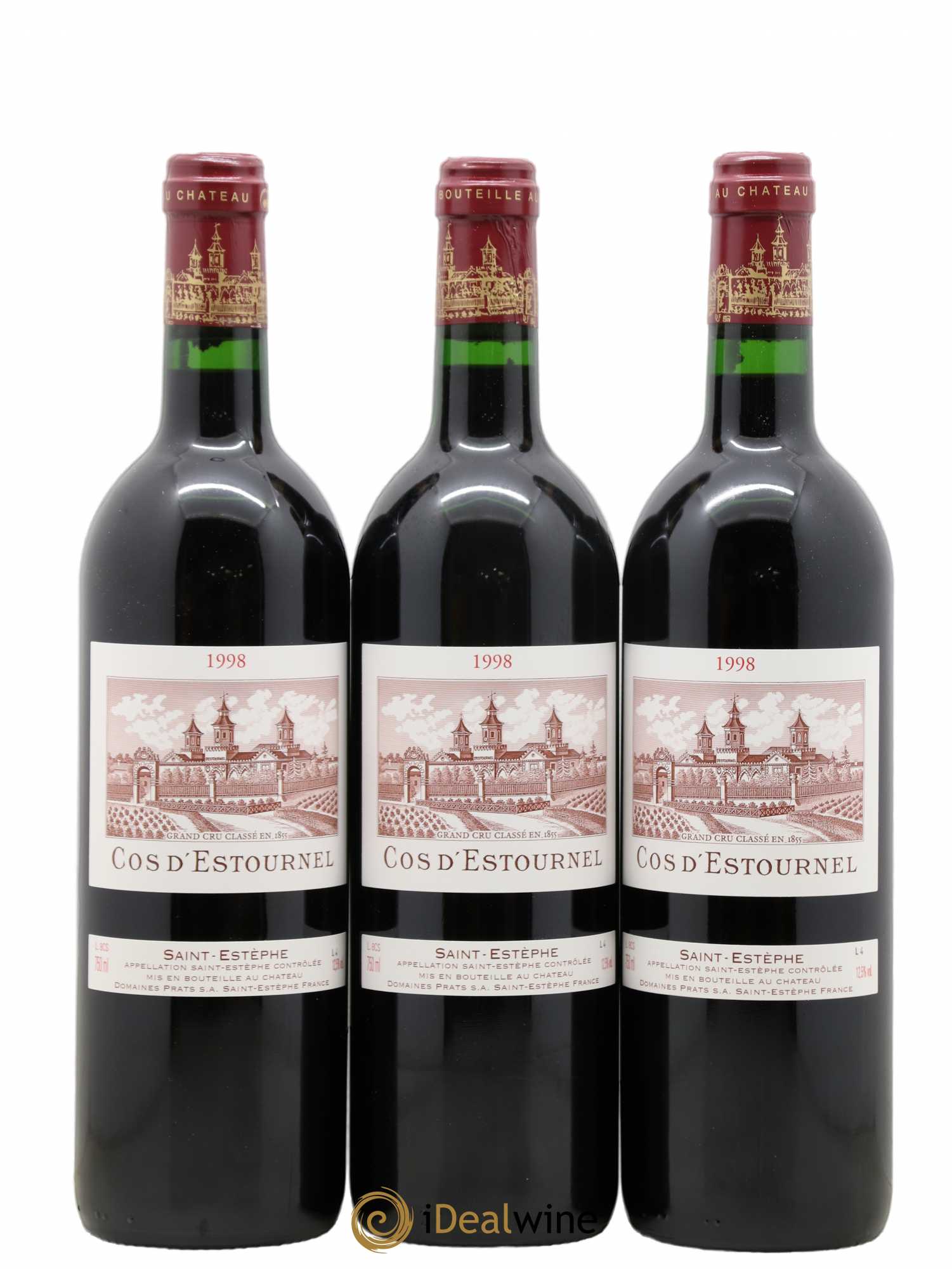 Cos d'Estournel 2ème Grand Cru Classé 1998 - Lot de 12 bouteilles - 2