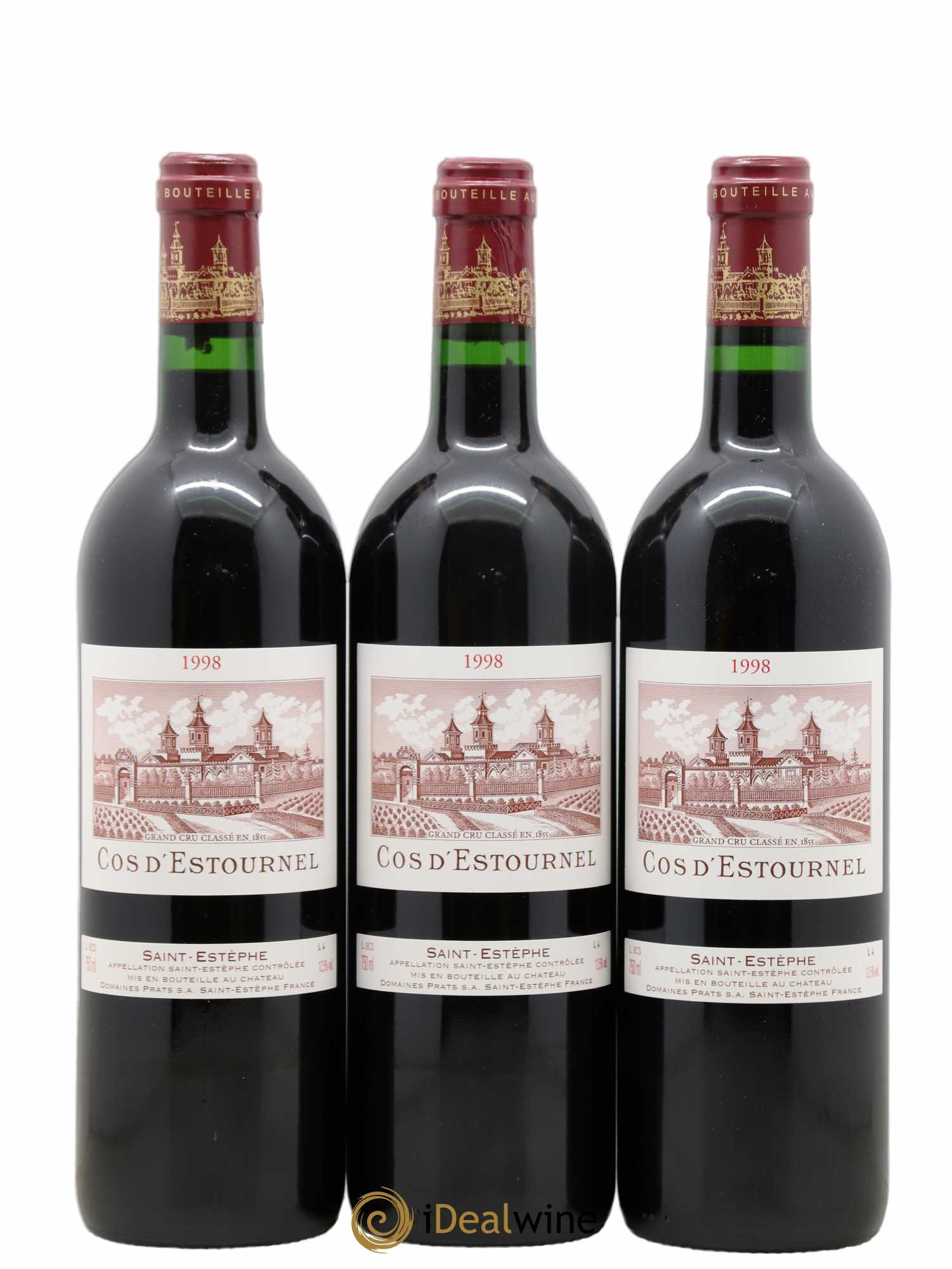 Cos d'Estournel 2ème Grand Cru Classé 1998 - Lot de 12 bouteilles - 3