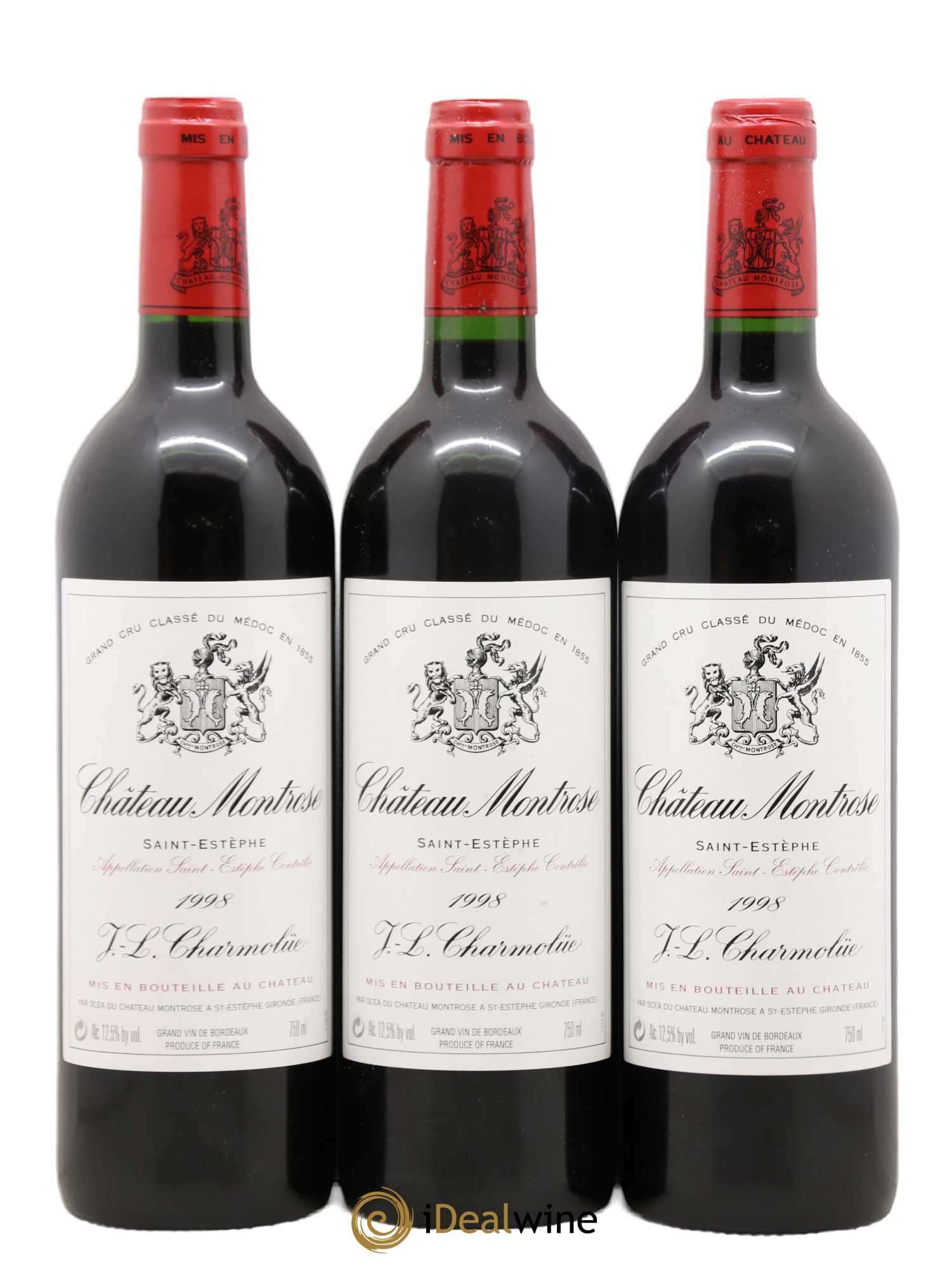 Château Montrose 2ème Grand Cru Classé 1998 - Lot de 12 bouteilles - 1