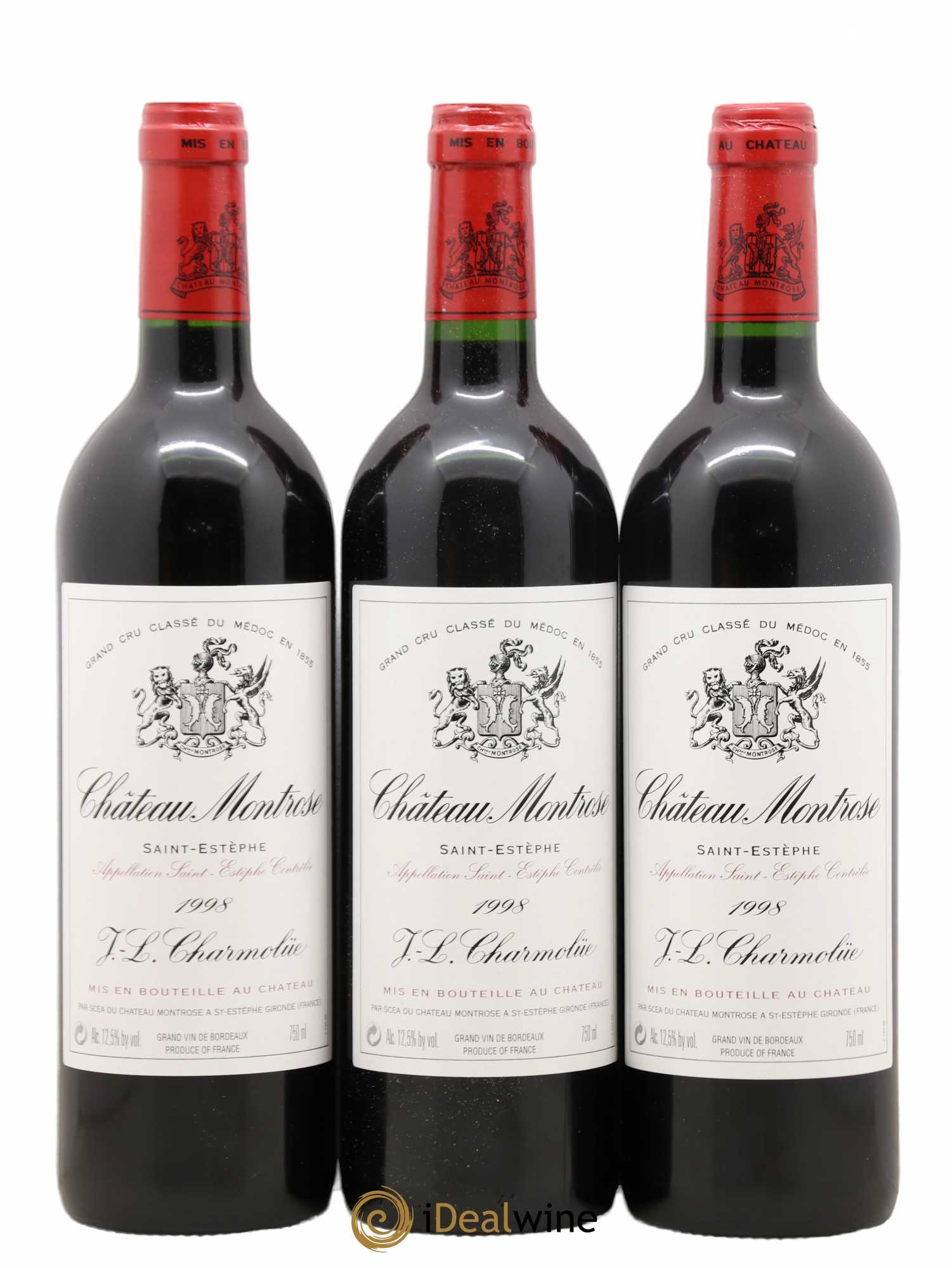Château Montrose 2ème Grand Cru Classé 1998 - Lot de 12 bouteilles - 2