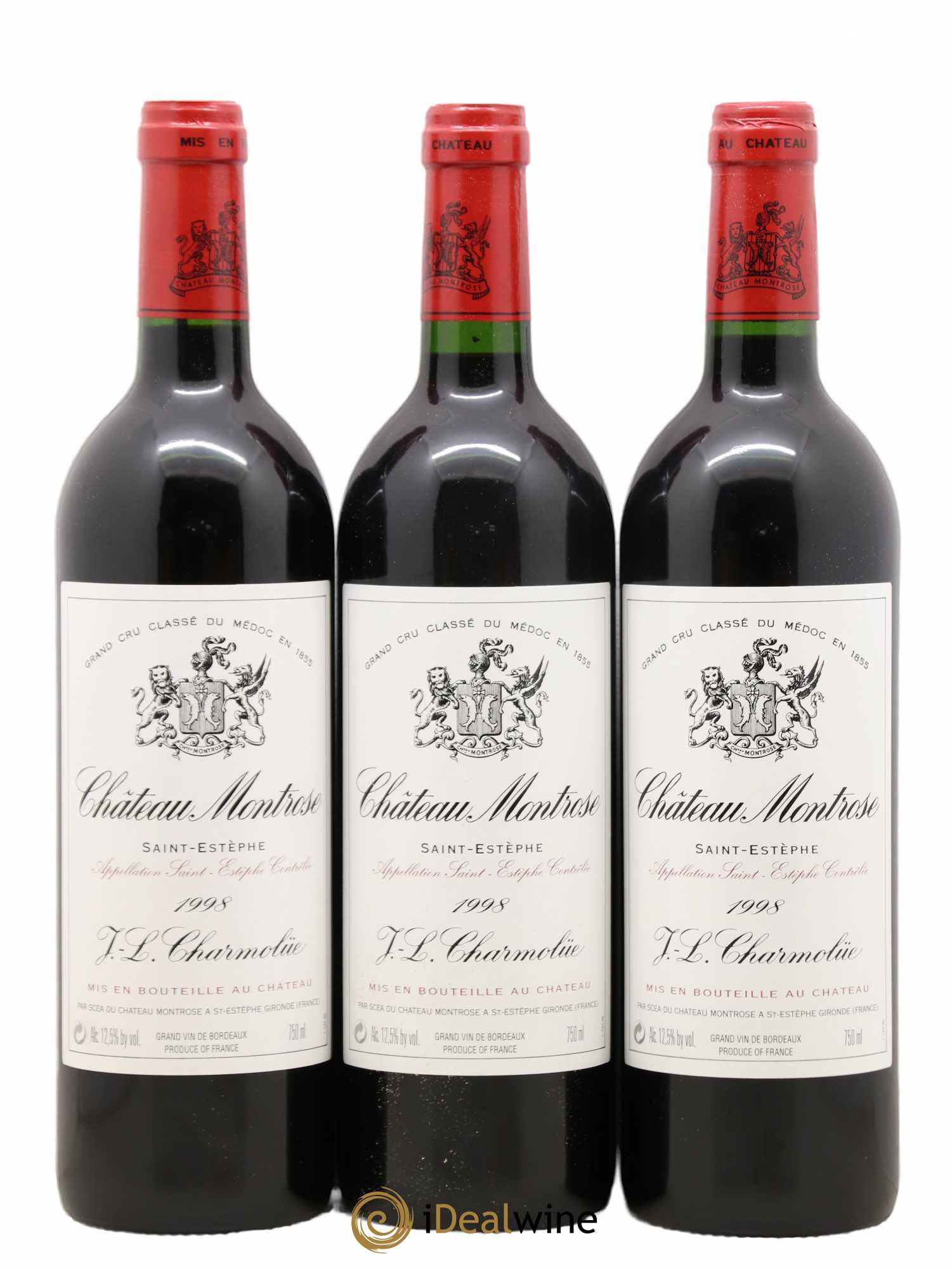 Château Montrose 2ème Grand Cru Classé 1998 - Lot de 12 bouteilles - 3