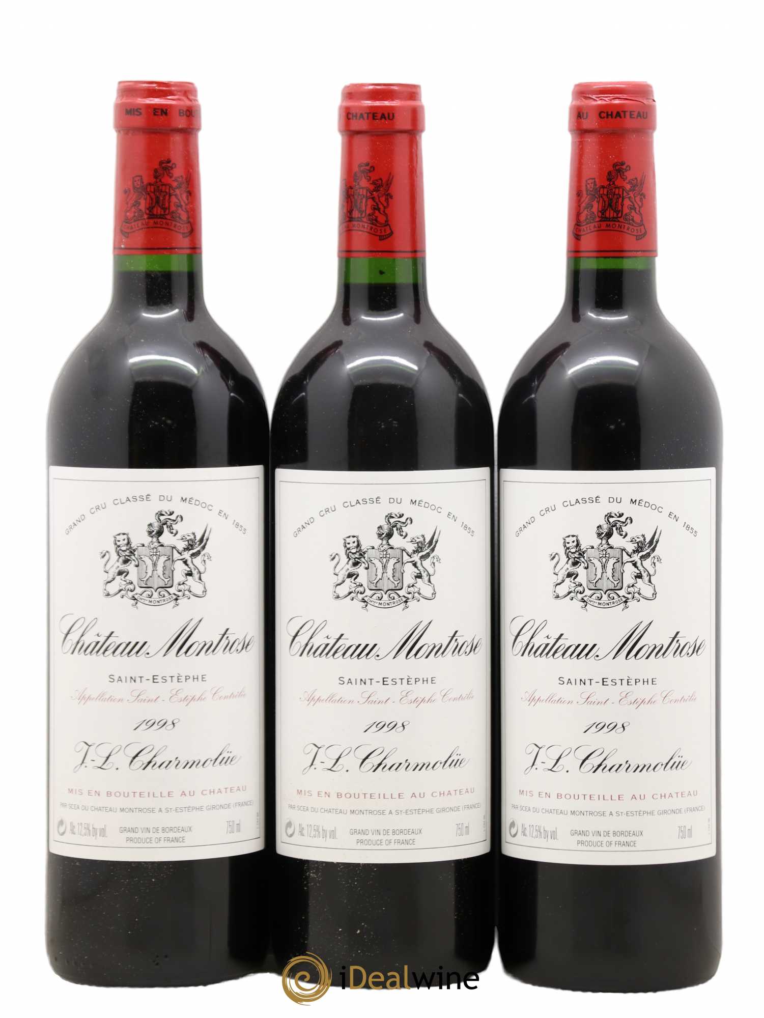 Château Montrose 2ème Grand Cru Classé 1998 - Lot de 12 bouteilles - 4