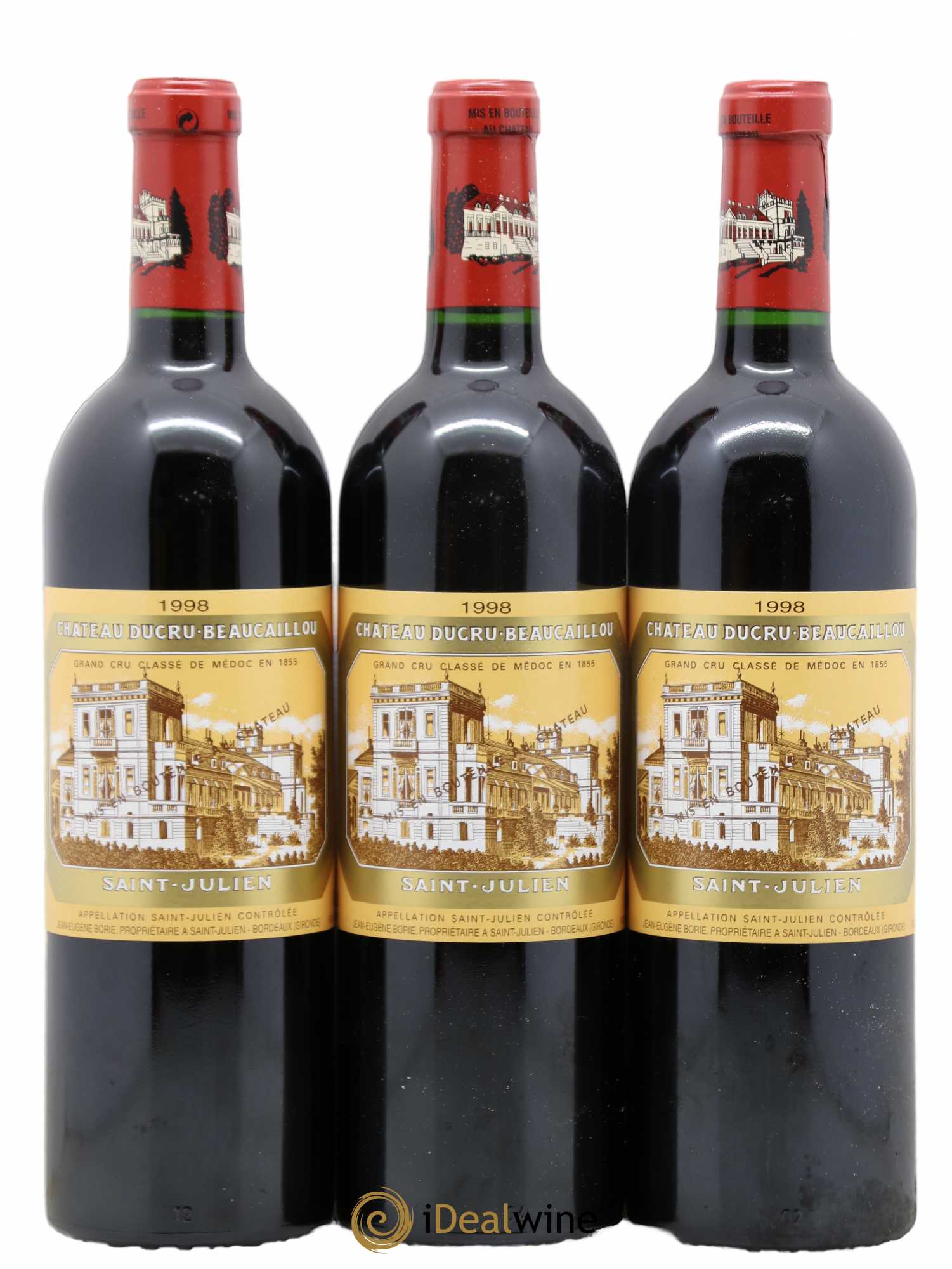 Château Ducru Beaucaillou 2ème Grand Cru Classé 1998 - Lot de 12 bouteilles - 1