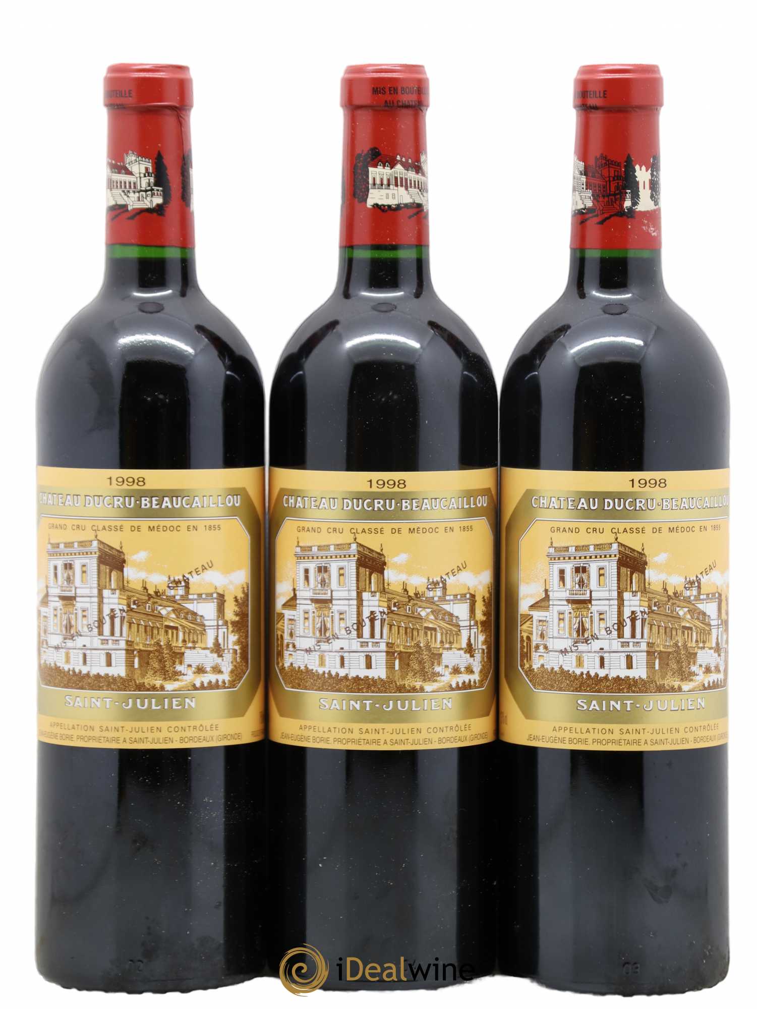 Château Ducru Beaucaillou 2ème Grand Cru Classé 1998 - Lot de 12 bouteilles - 3