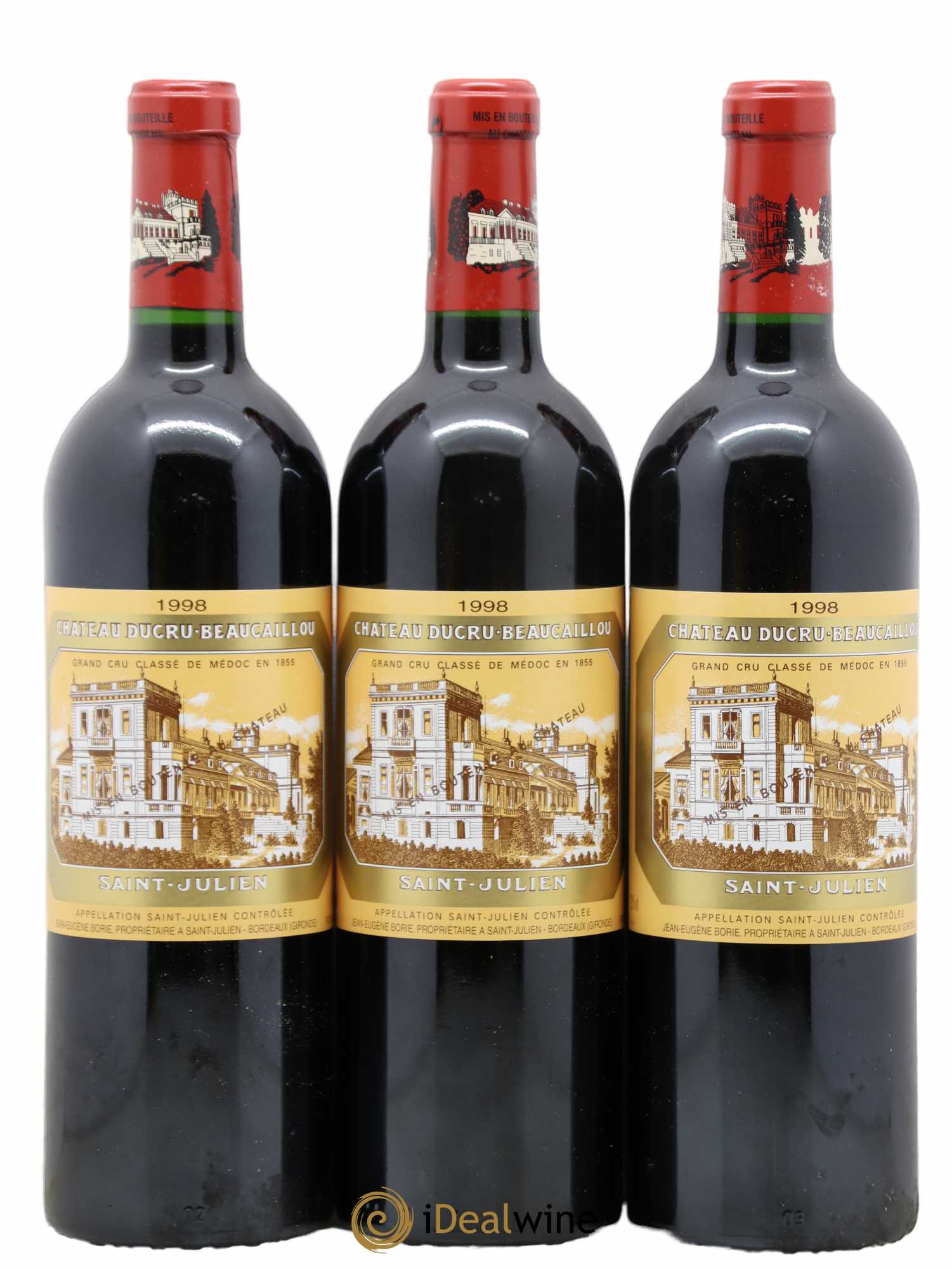 Château Ducru Beaucaillou 2ème Grand Cru Classé 1998 - Lot de 12 bouteilles - 4