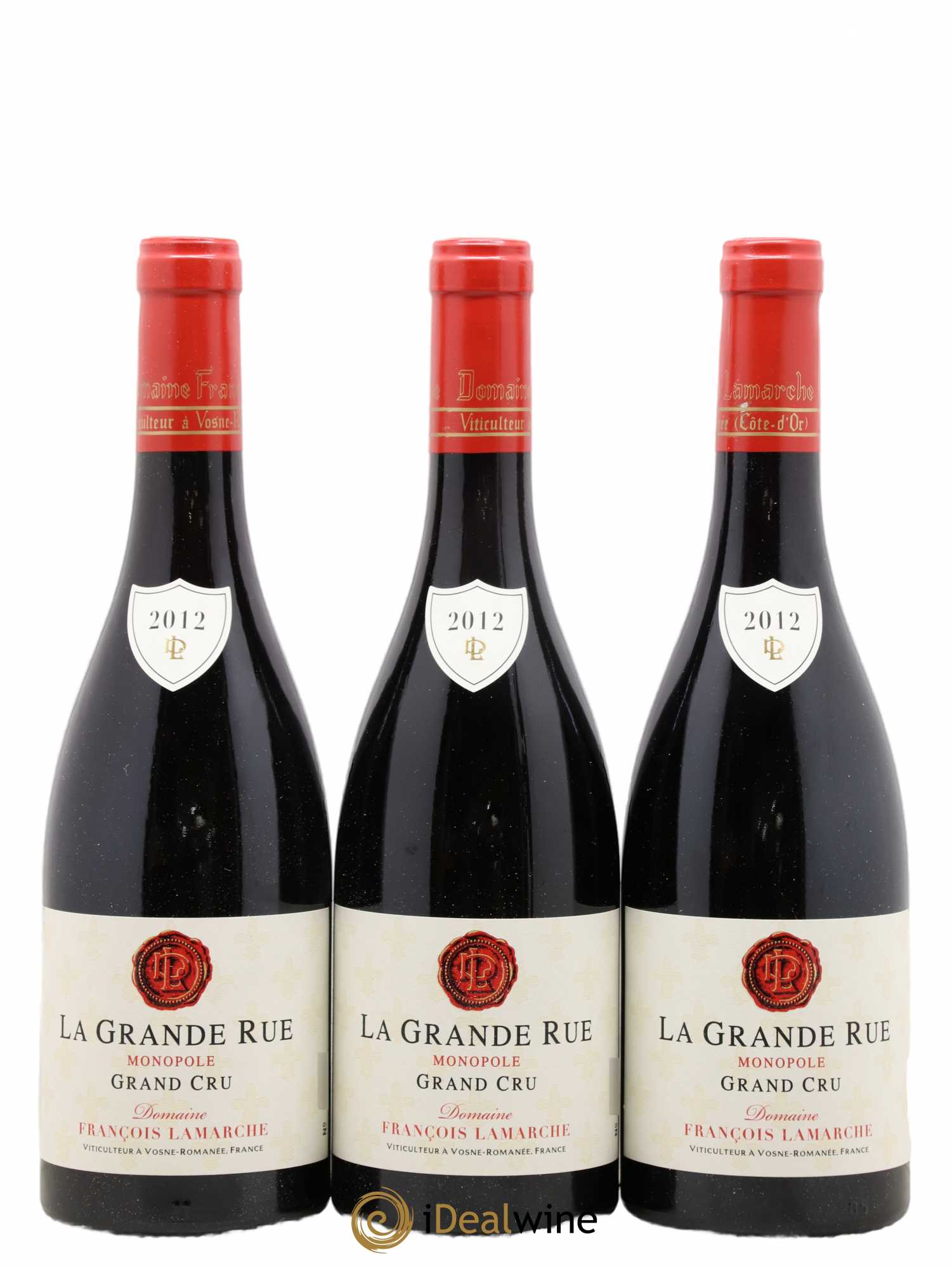 La Grande Rue Grand Cru Lamarche (Domaine) 2012 - Lot de 3 bouteilles - 0