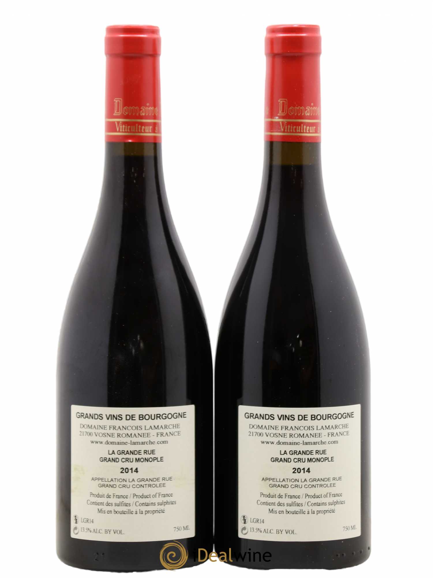 La Grande Rue Grand Cru Lamarche (Domaine) 2014 - Posten von 2 Flaschen - 1