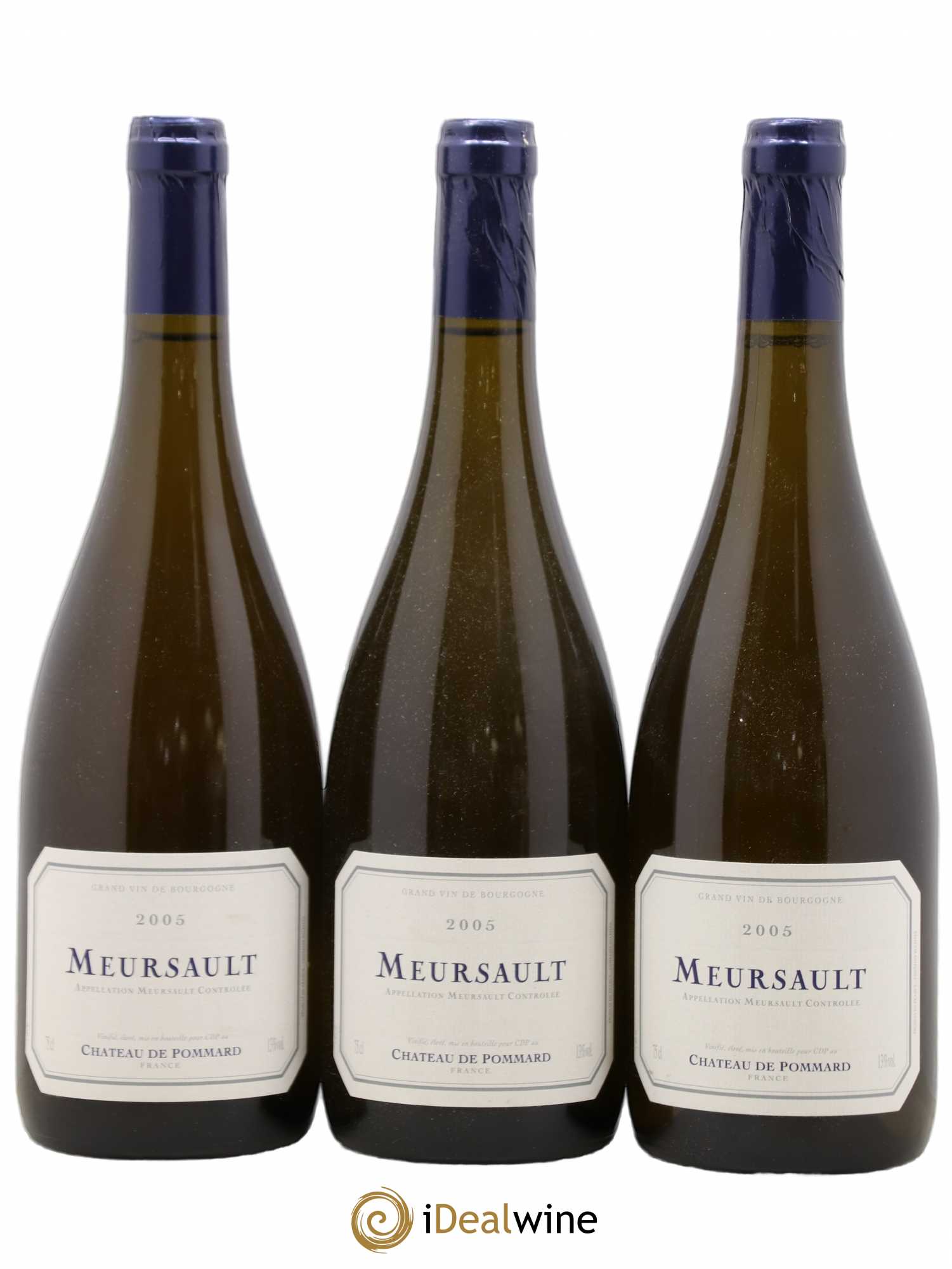 Meursault Château de Pommard 2005 - Lot de 3 bouteilles - 0
