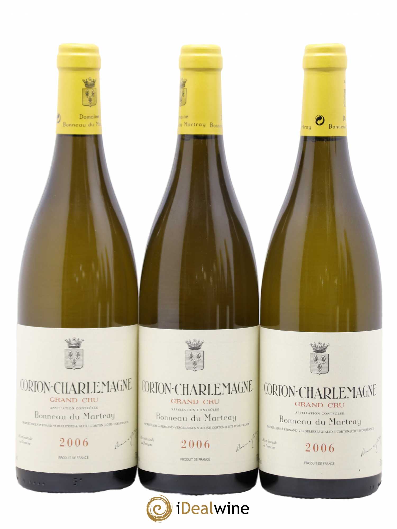 Corton-Charlemagne Grand Cru Bonneau du Martray (Domaine) 2006 - Lot de 6 bouteilles - 1