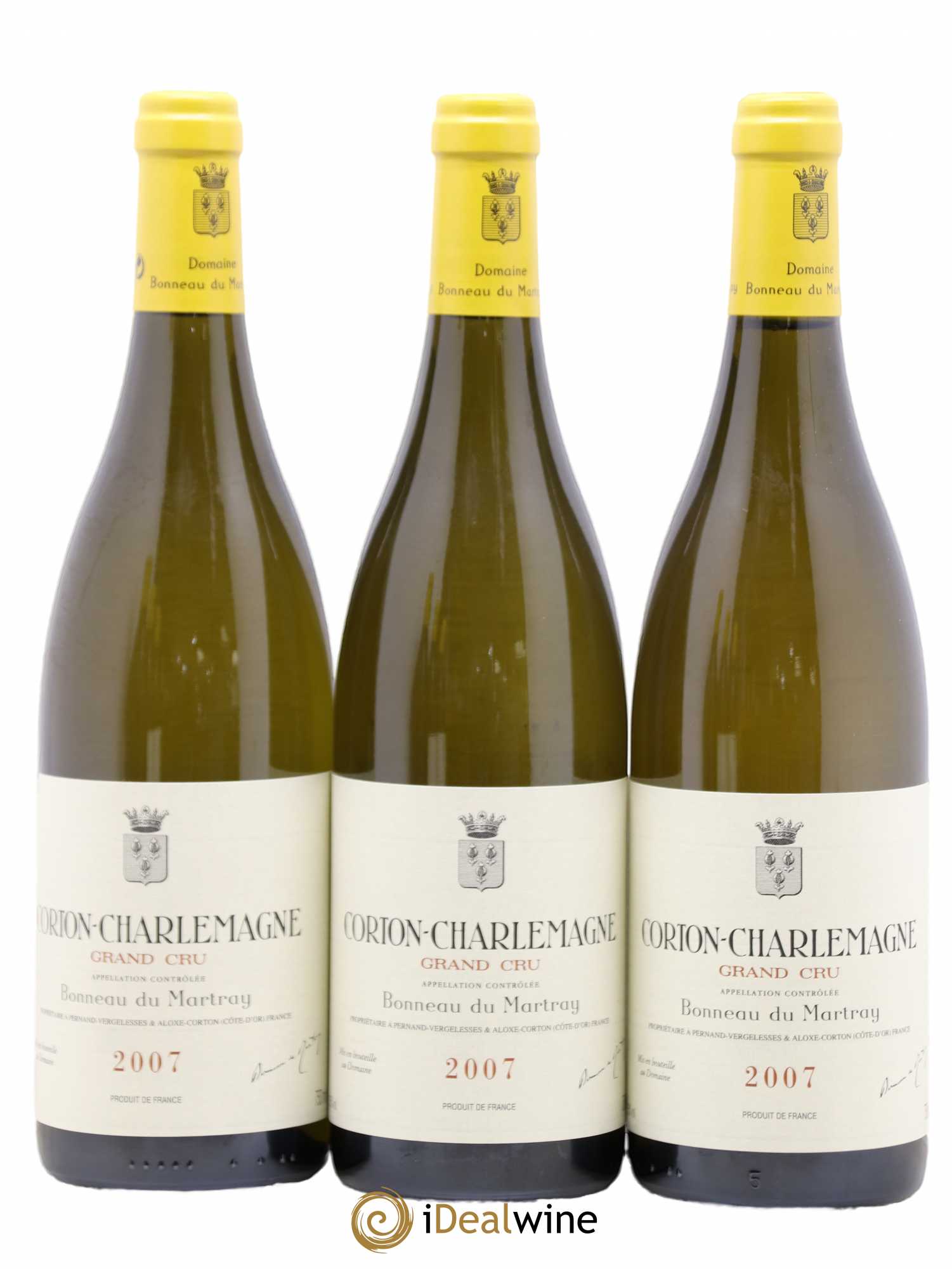 Corton-Charlemagne Grand Cru Bonneau du Martray (Domaine) 2007 - Lot de 6 bouteilles - 2