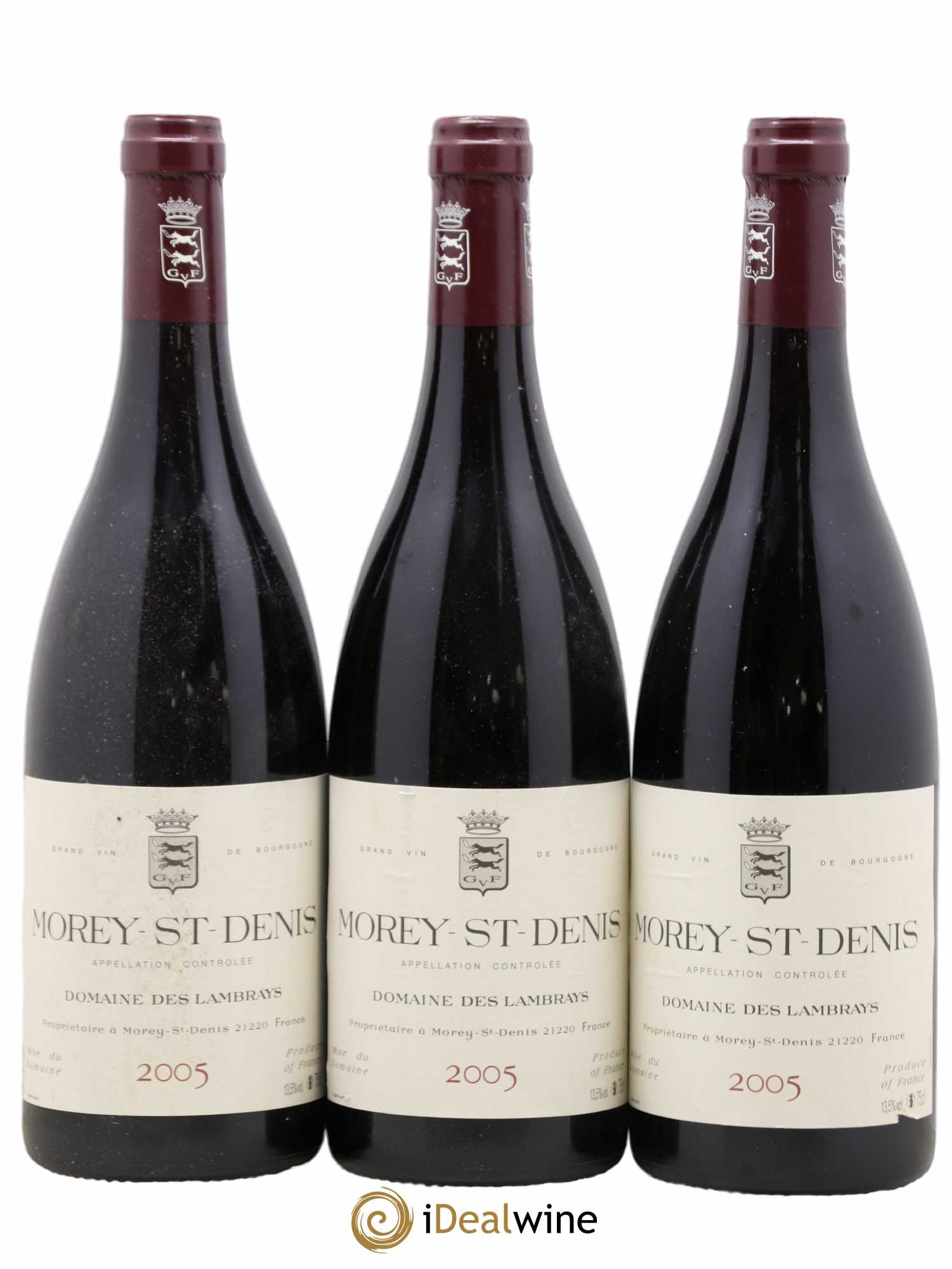 Morey-Saint-Denis Domaine des Lambrays 2005 - Lot de 3 bouteilles - 0
