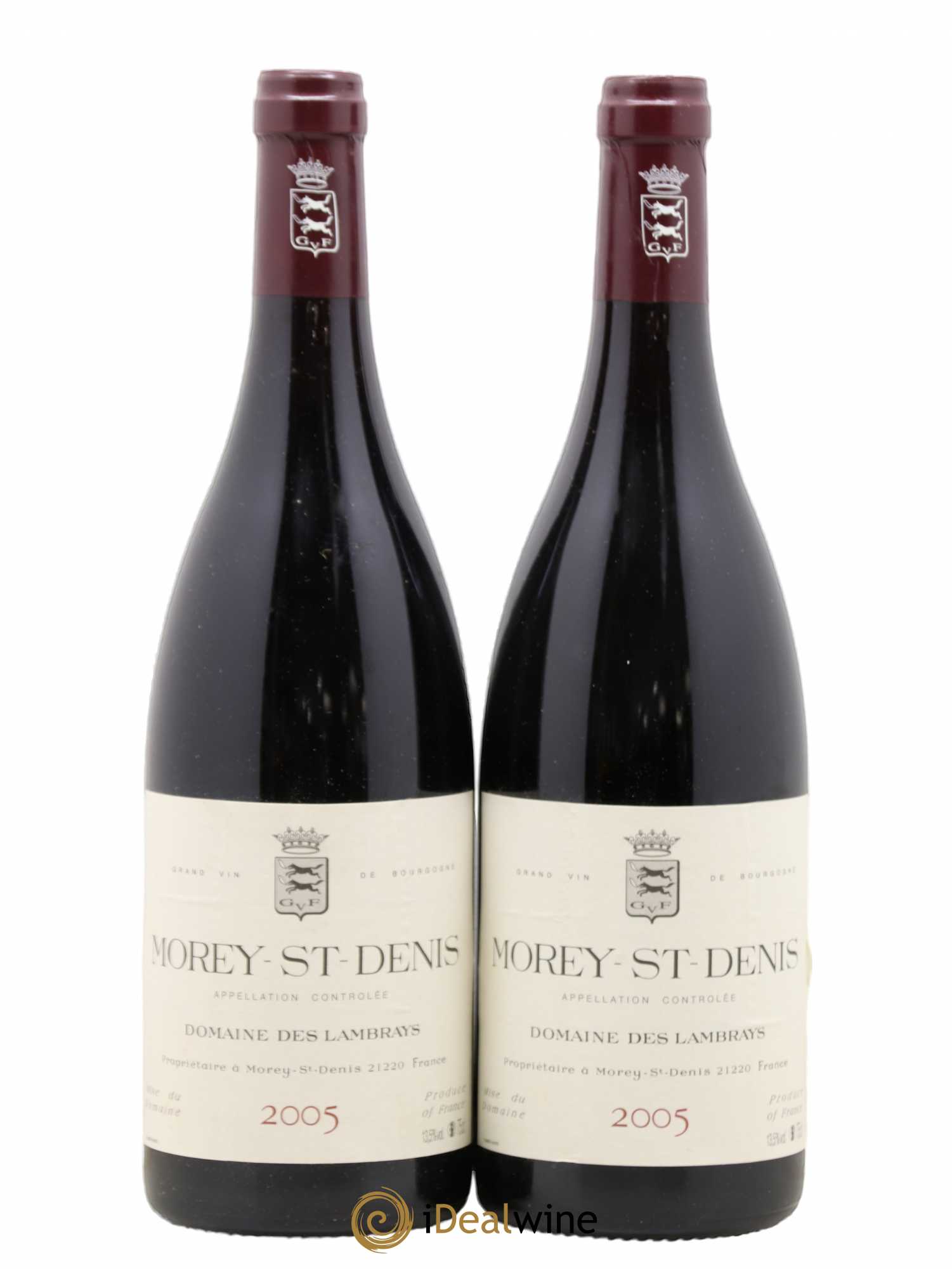Morey-Saint-Denis Domaine des Lambrays 2005 - Lot de 2 bouteilles - 0