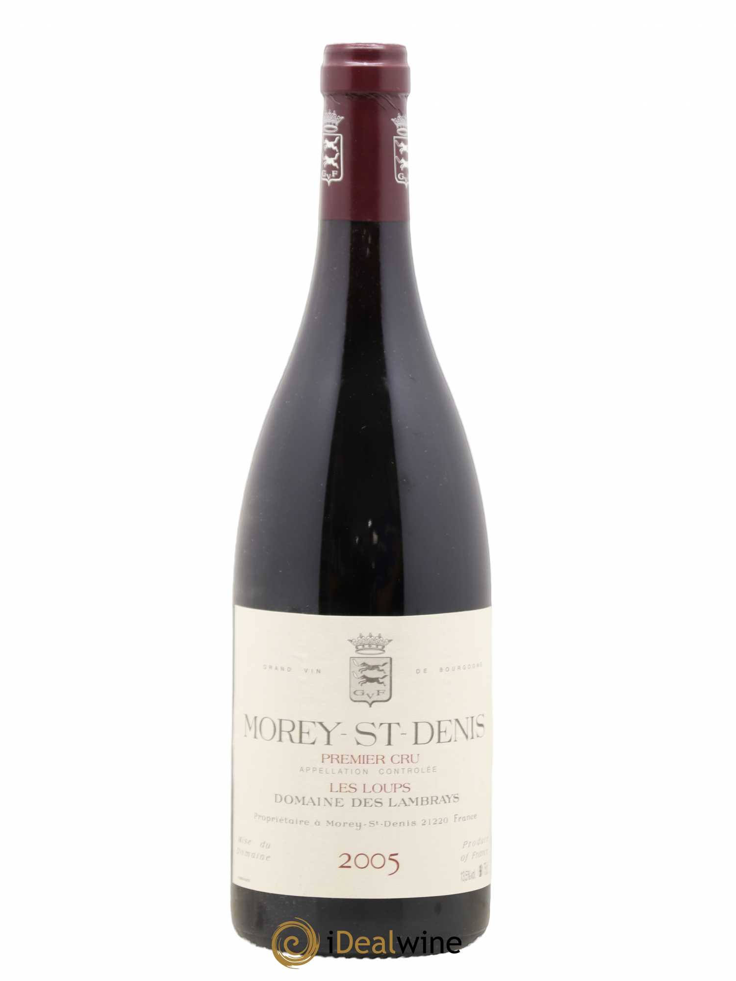 Morey-Saint-Denis 1er Cru Les Loups Domaine des Lambrays 2005 - Lot de 1 bouteille - 0