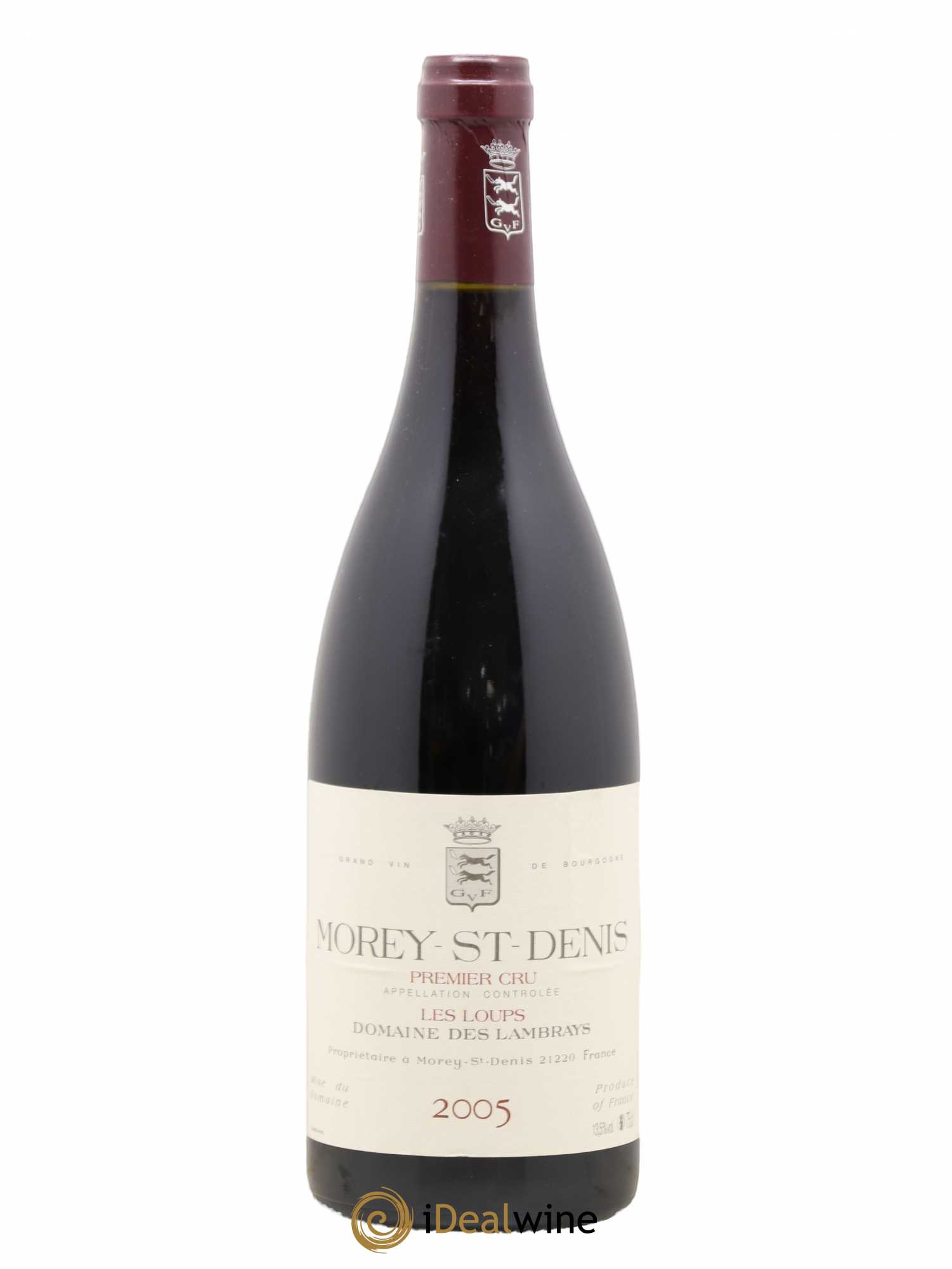 Morey-Saint-Denis 1er Cru Les Loups Domaine des Lambrays 2005 - Lot de 1 bouteille - 0