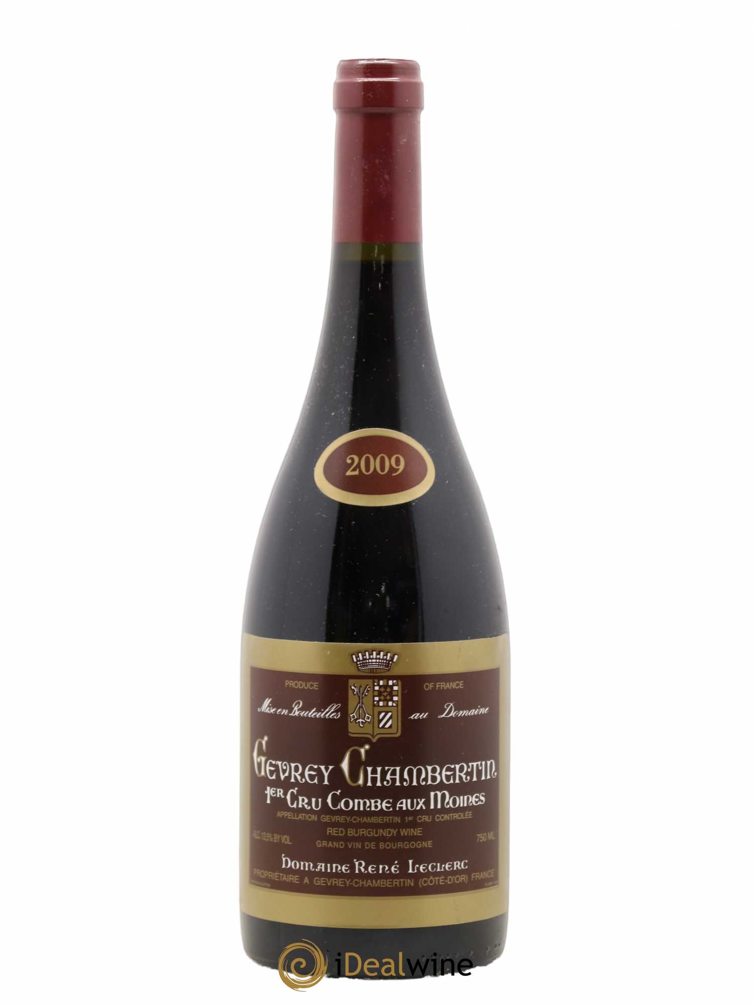 Gevrey-Chambertin 1er Cru La Combe aux Moines Philippe Leclerc 2009 - Lot de 1 bouteille - 0