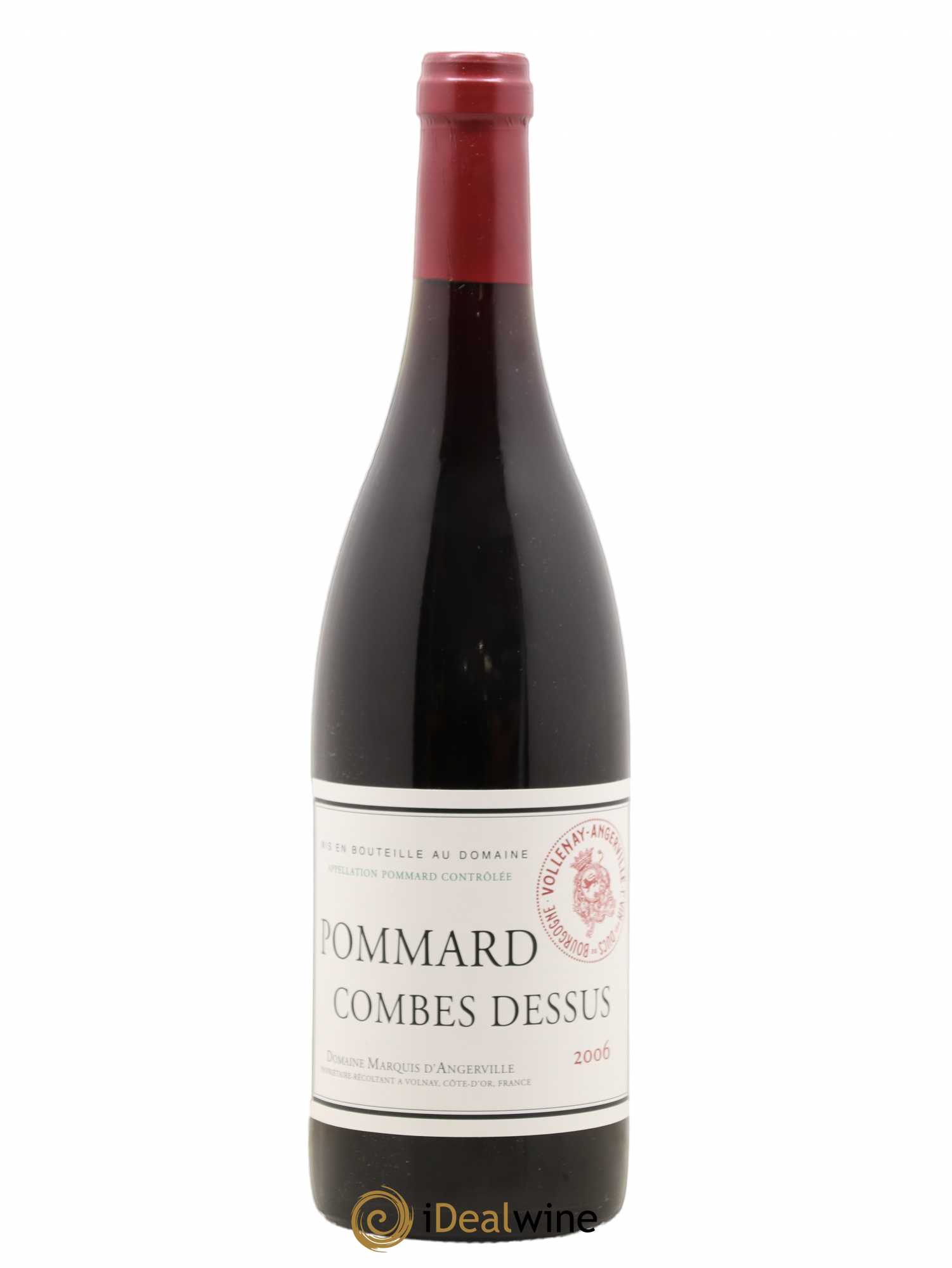 Pommard Combes-Dessus Marquis d'Angerville (Domaine) 2006 - Lot de 1 bouteille - 0