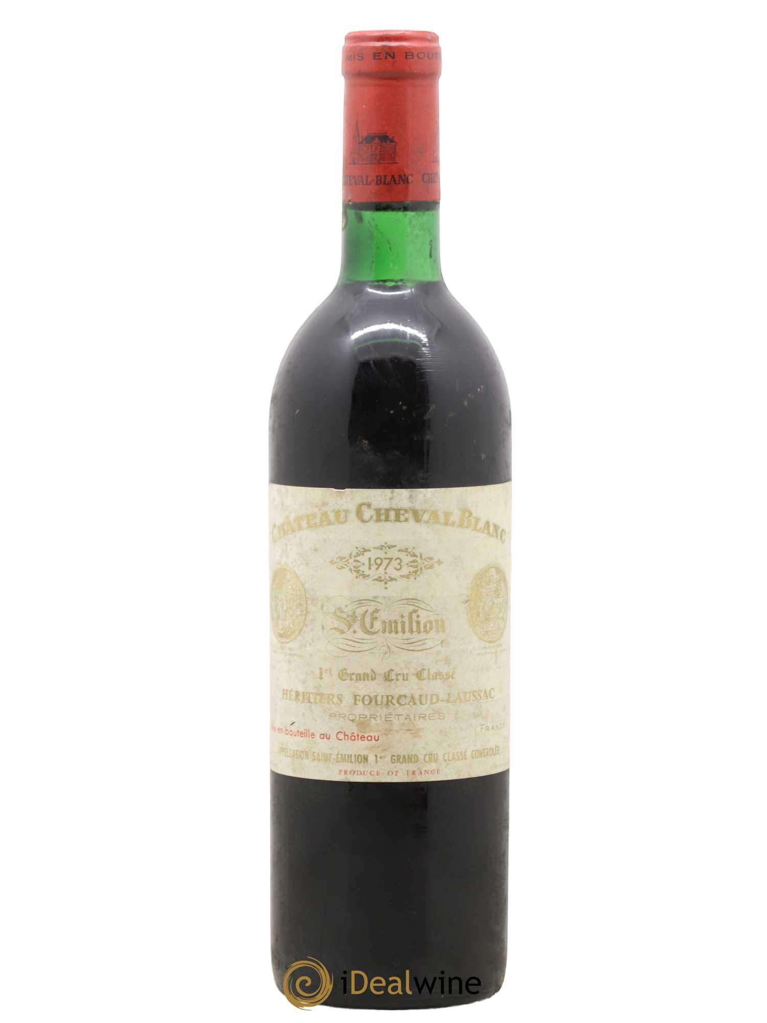 Château Cheval Blanc 1er Grand Cru Classé A 1973 - Lot de 1 bouteille - 0