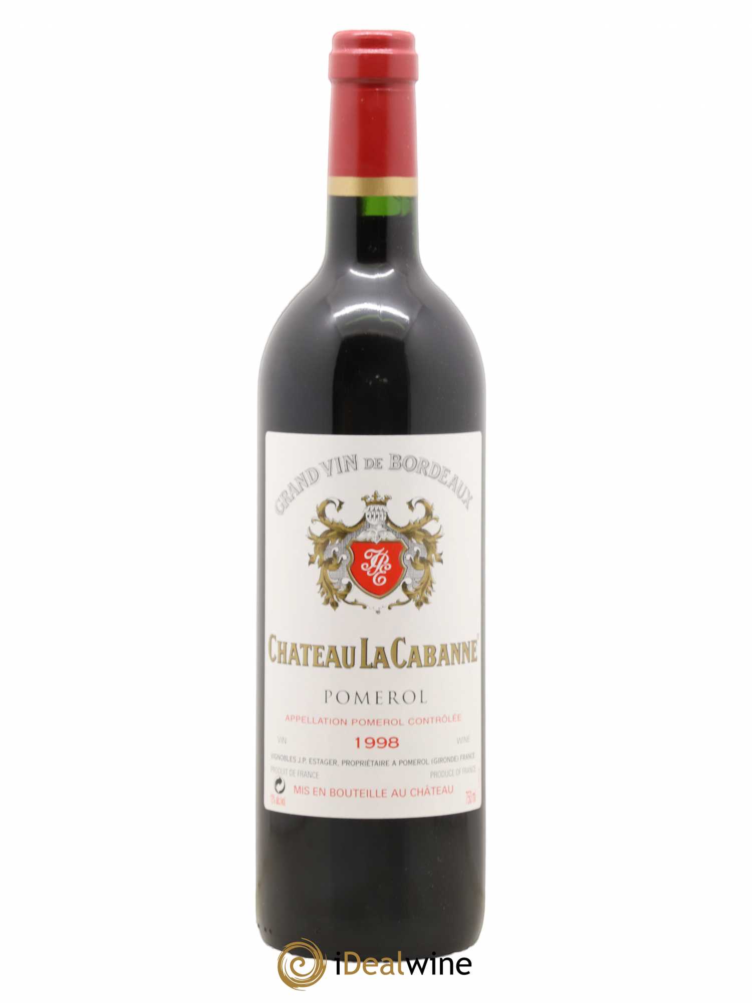 Château la Cabanne 1998 - Lot de 1 bouteille - 0