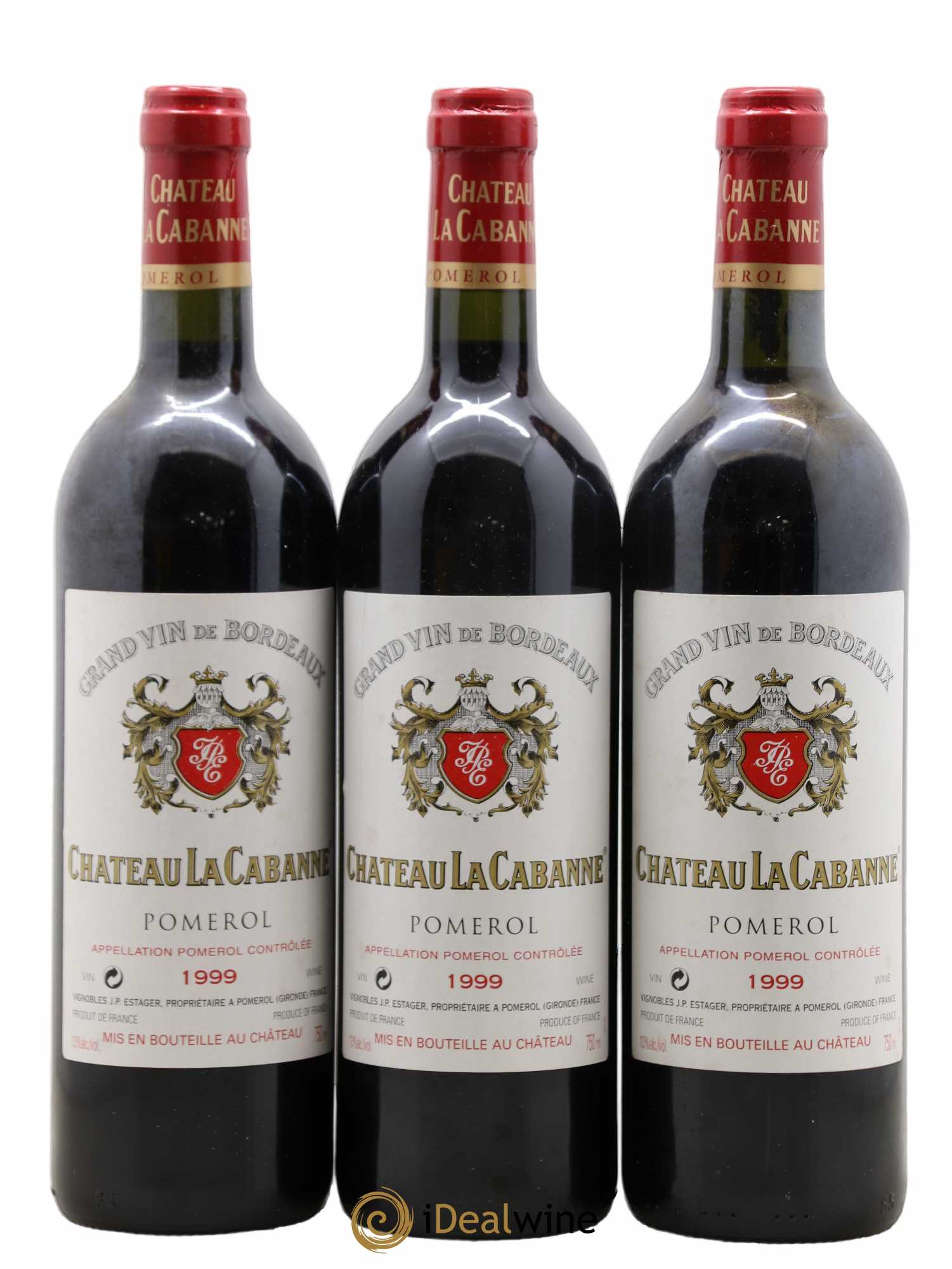 Château la Cabanne 1999 - Lot de 6 bouteilles - 1