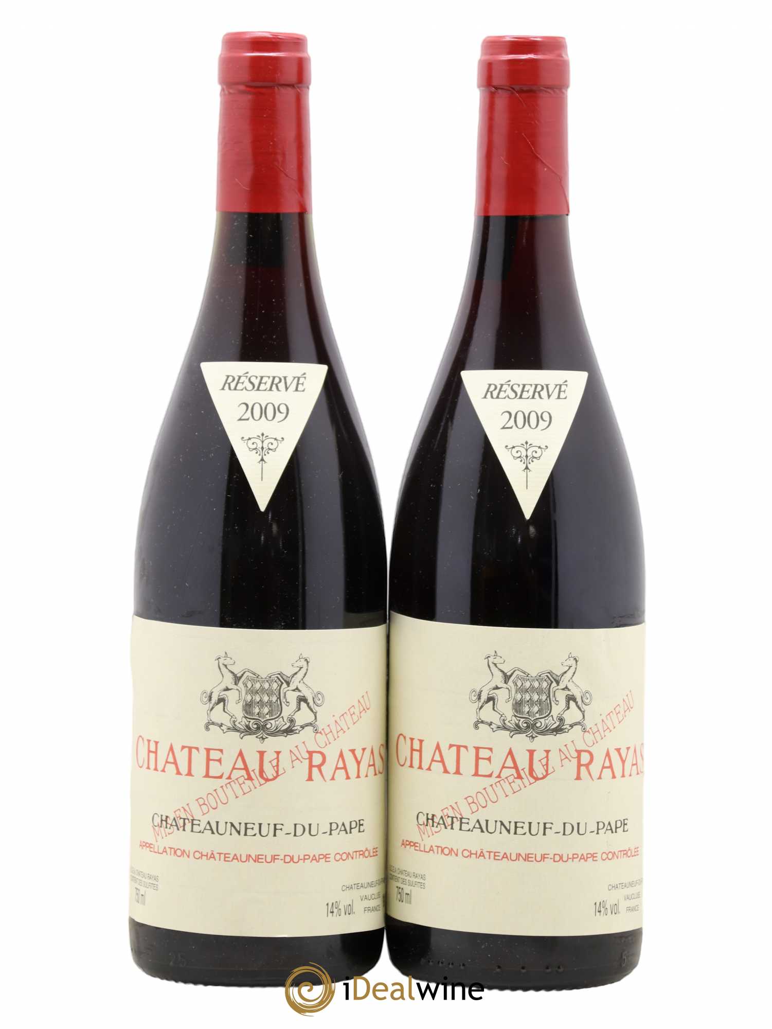 Châteauneuf-du-Pape Château Rayas Emmanuel Reynaud 2009 - Lot de 2 bouteilles - 0