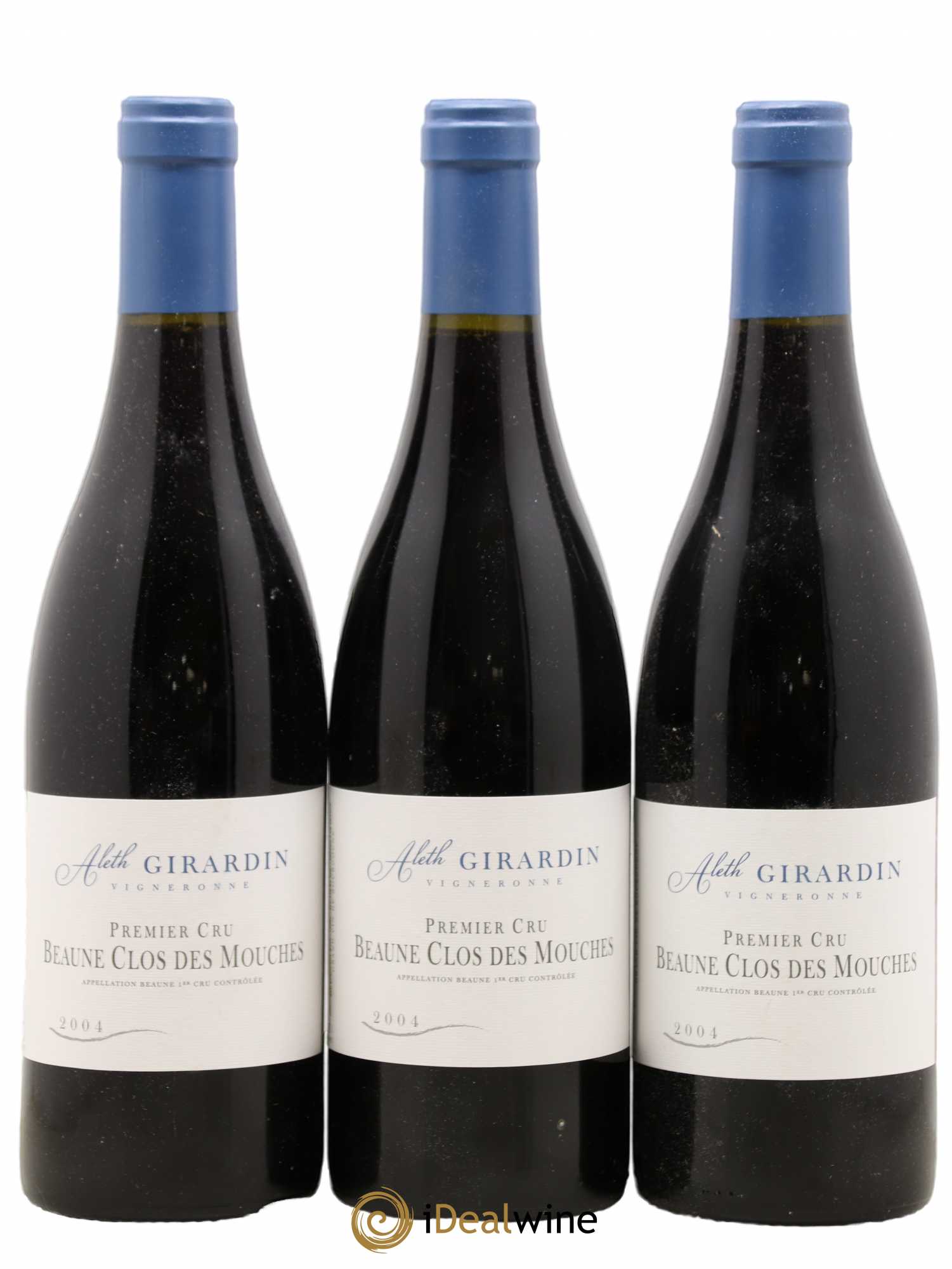 Beaune 1er Cru Clos des Mouches Girardin Aleth 2004 - Posten von 3 Flaschen - 0