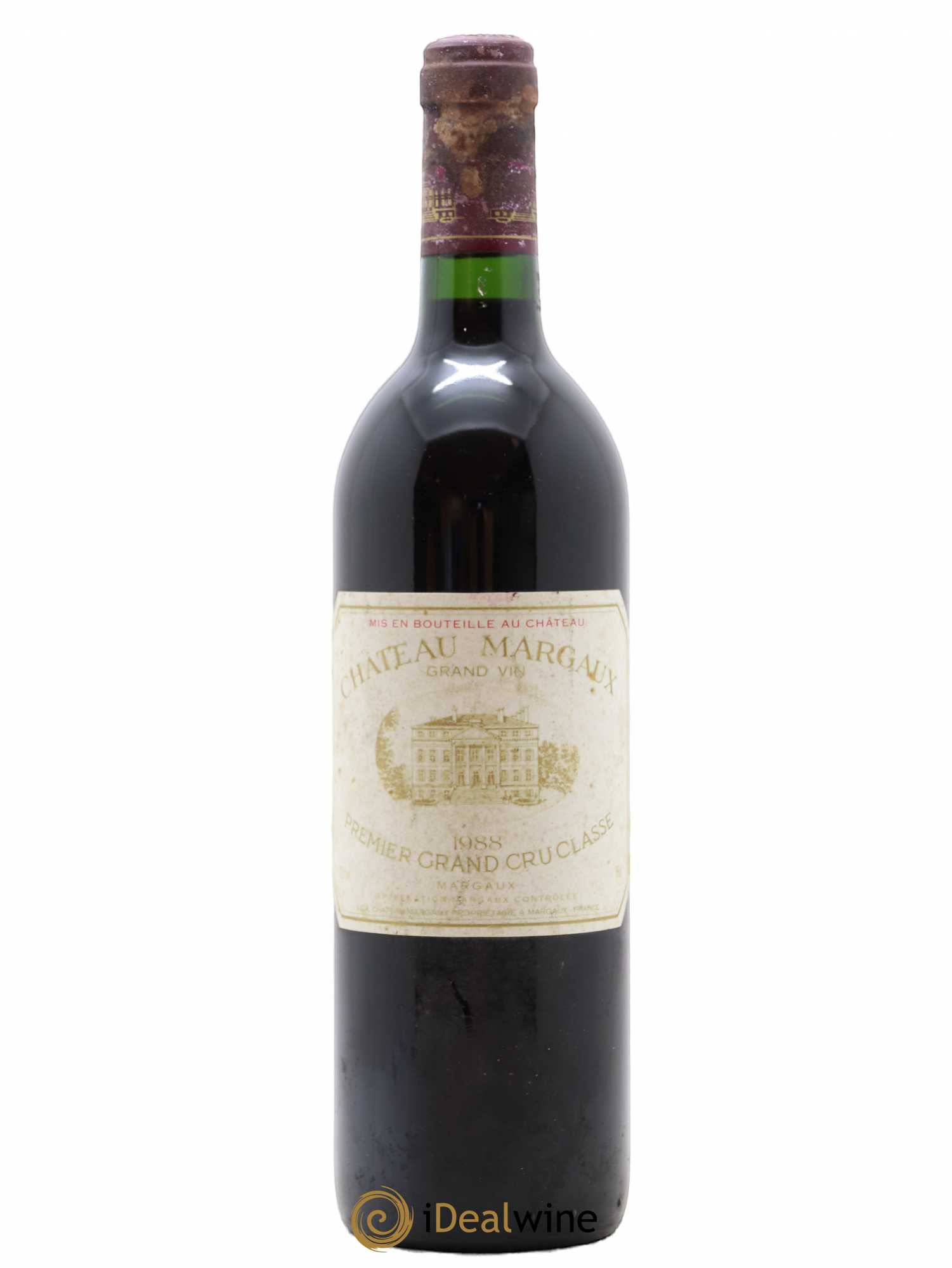 Château Margaux 1er Grand Cru Classé 1988 - Lot de 1 bouteille - 0